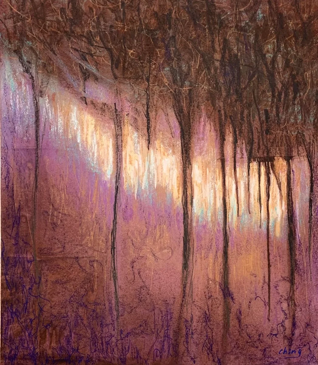 林間曙光，
複合媒材，

Dawn in the Forest
mixed media, 

#2022