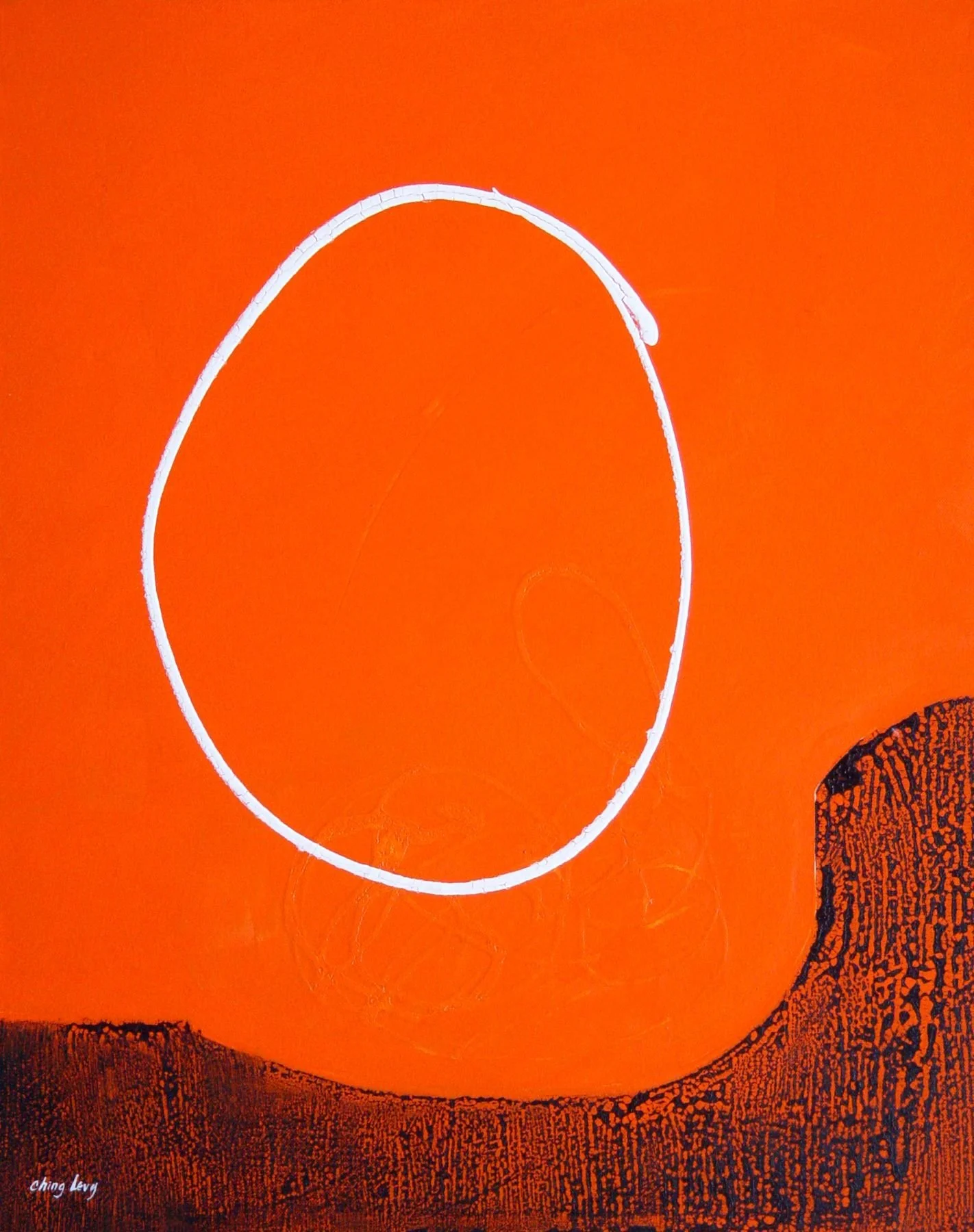 日未央，
亞克力顔料，76x61 公分

The Unending Sun
acrylic on canvas, 30x24 inch

#2010

已蒙收藏
collected