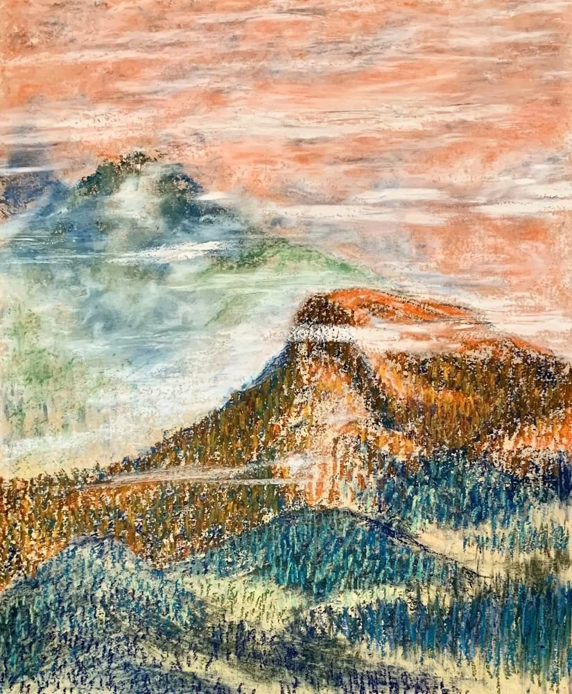 雲開，
複合媒材，40x50 公分

Cloud Rising,
mixed media, 16x20 inch

#2020