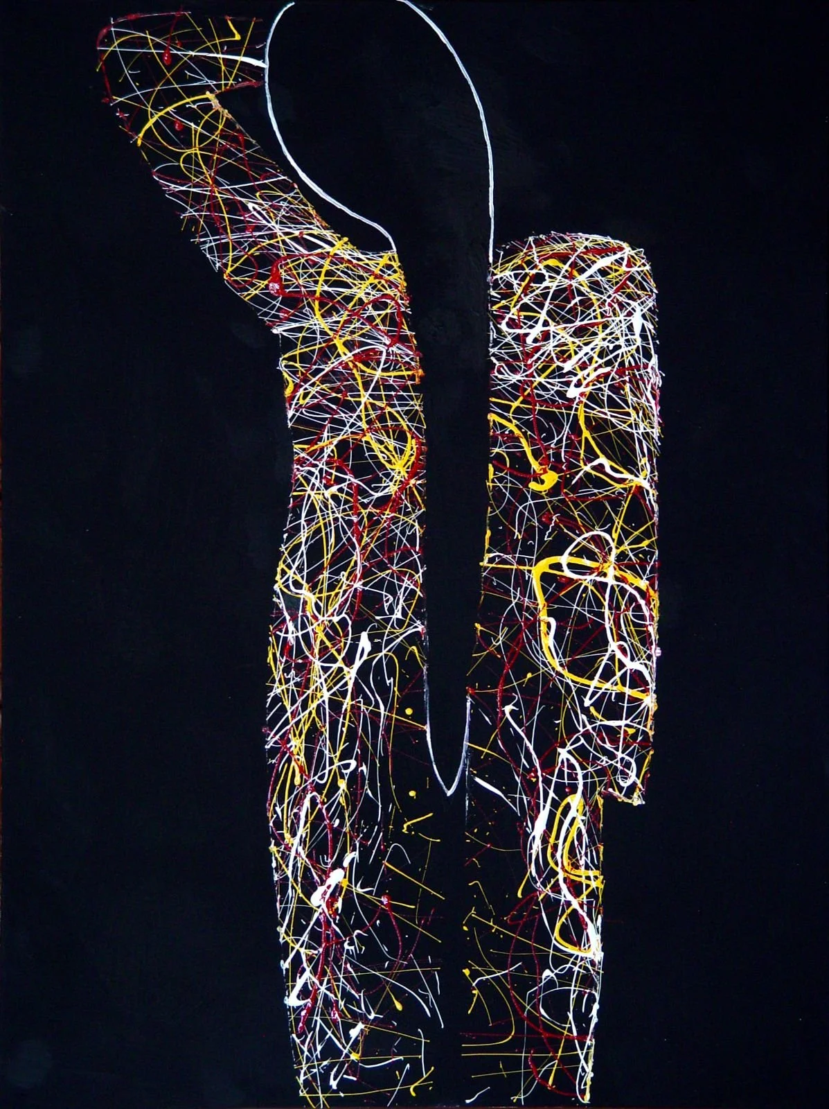 背
亞克力/畫布， 76x100公分

The Back
acrylic on canvas, 30x40 inch

2007