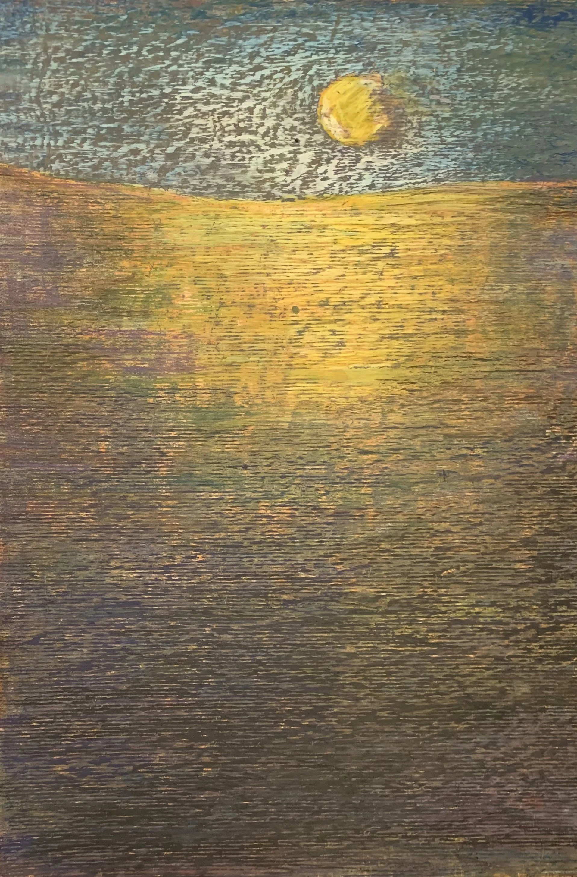 願光照亮你的生命
粉彩， 25x37 公分

May Your Life Be Brightened
pastel, 10x14.6 inch

#2020