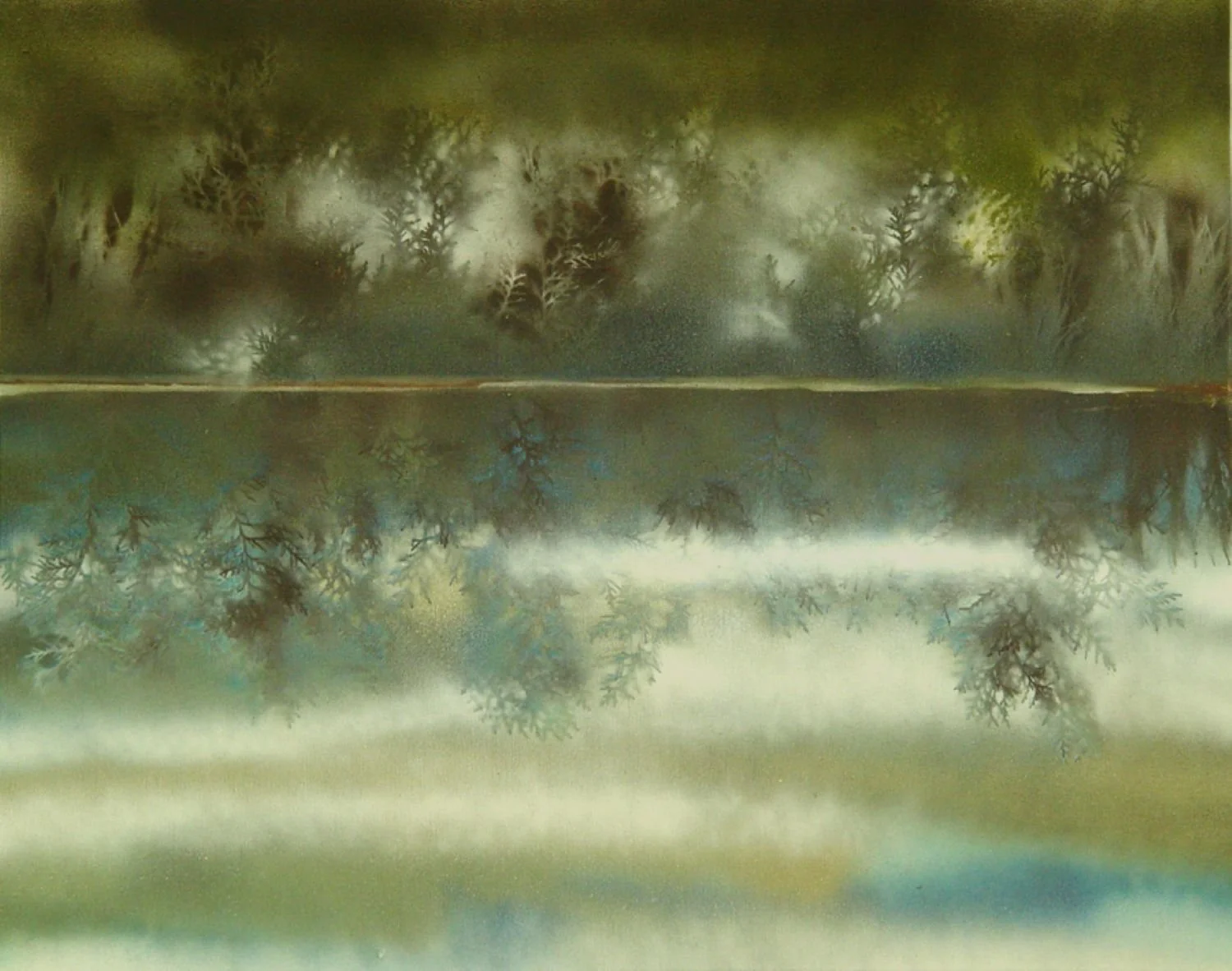 水映
油彩，76x61 公分

Reflected Waters
oil spray, 30x24 inch

#2008