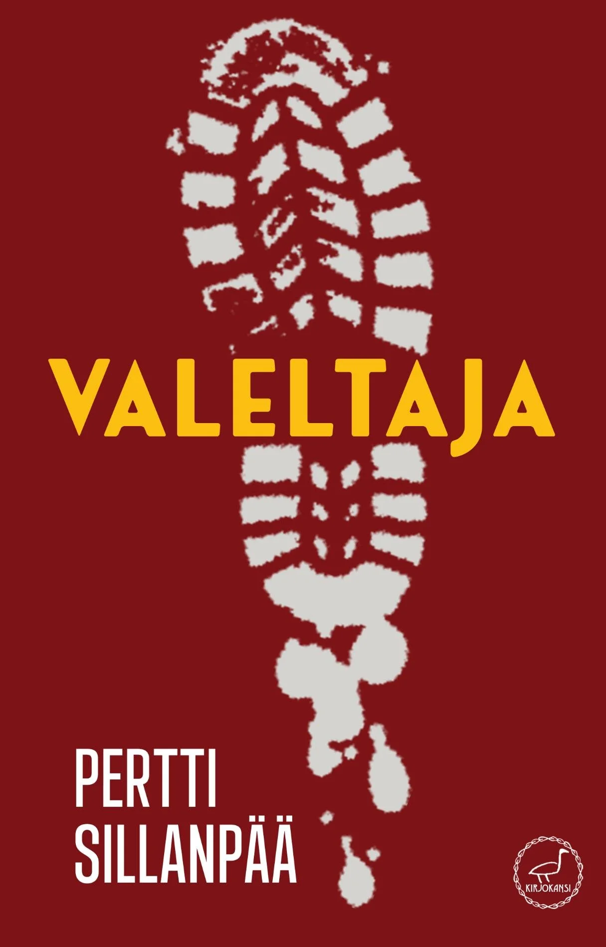 Pertti Sillanpään Valeltaja -kirjan kansikuva.