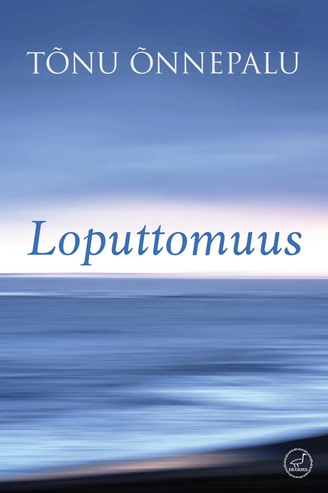 Tõnu Õnnepalun Loputtomuus -kirjan kansikuva.