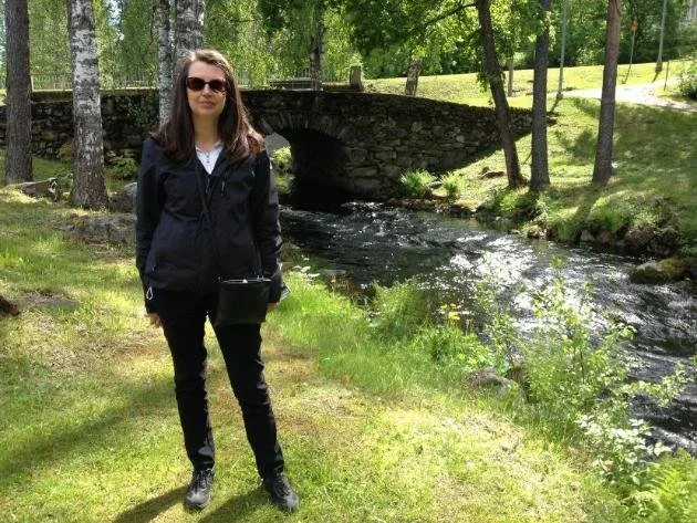 Kirjailija Kirsi Sihvon muotokuva