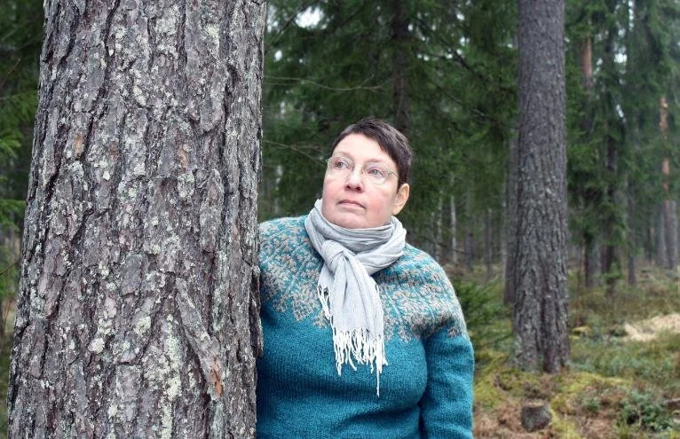 Kirjailija Eeva Vänskän muotokuva