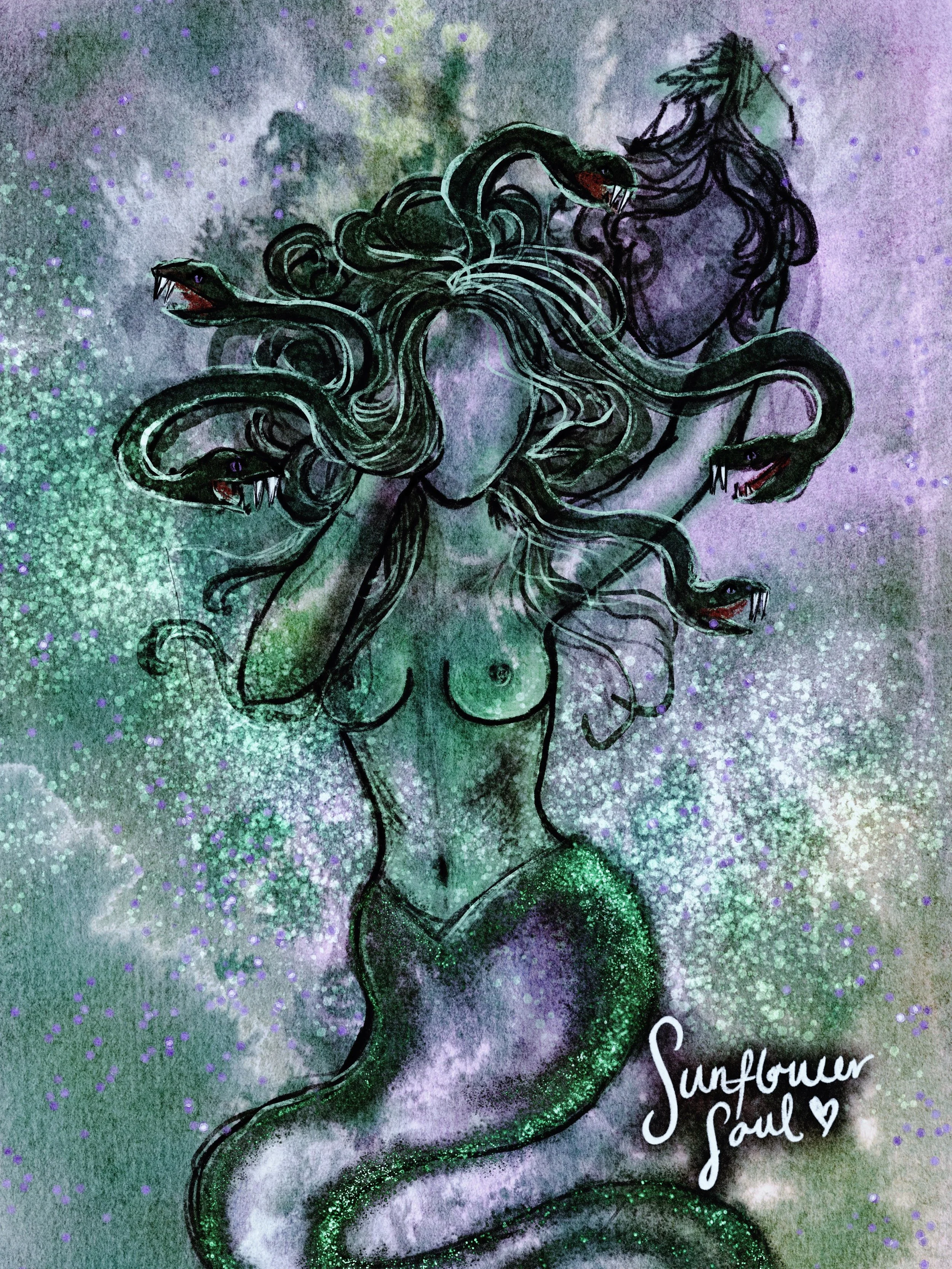 Medusa - Gorgon Print (Copy)