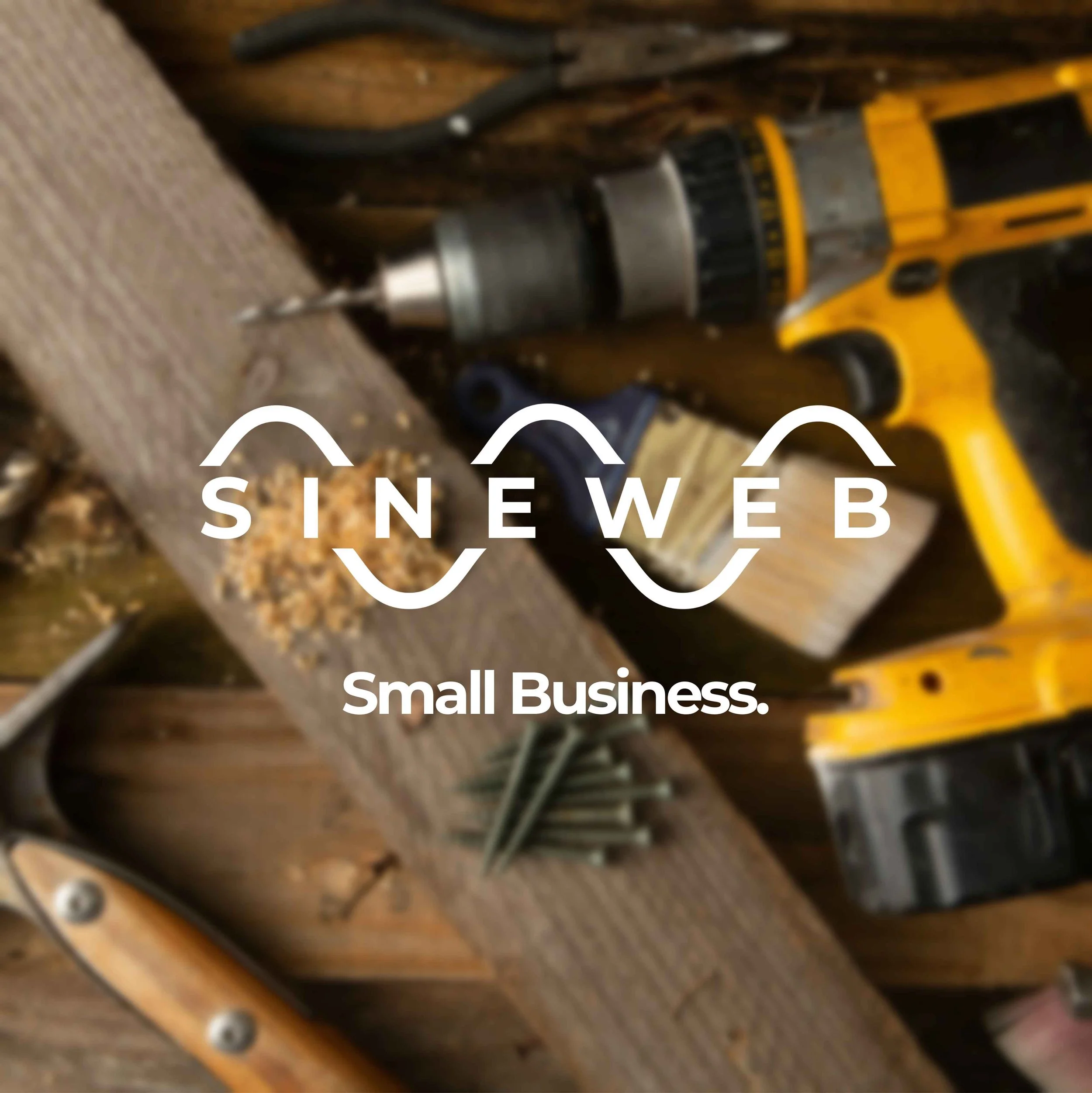 SineWeb Small Business product package website build thumbnail image for tradies
