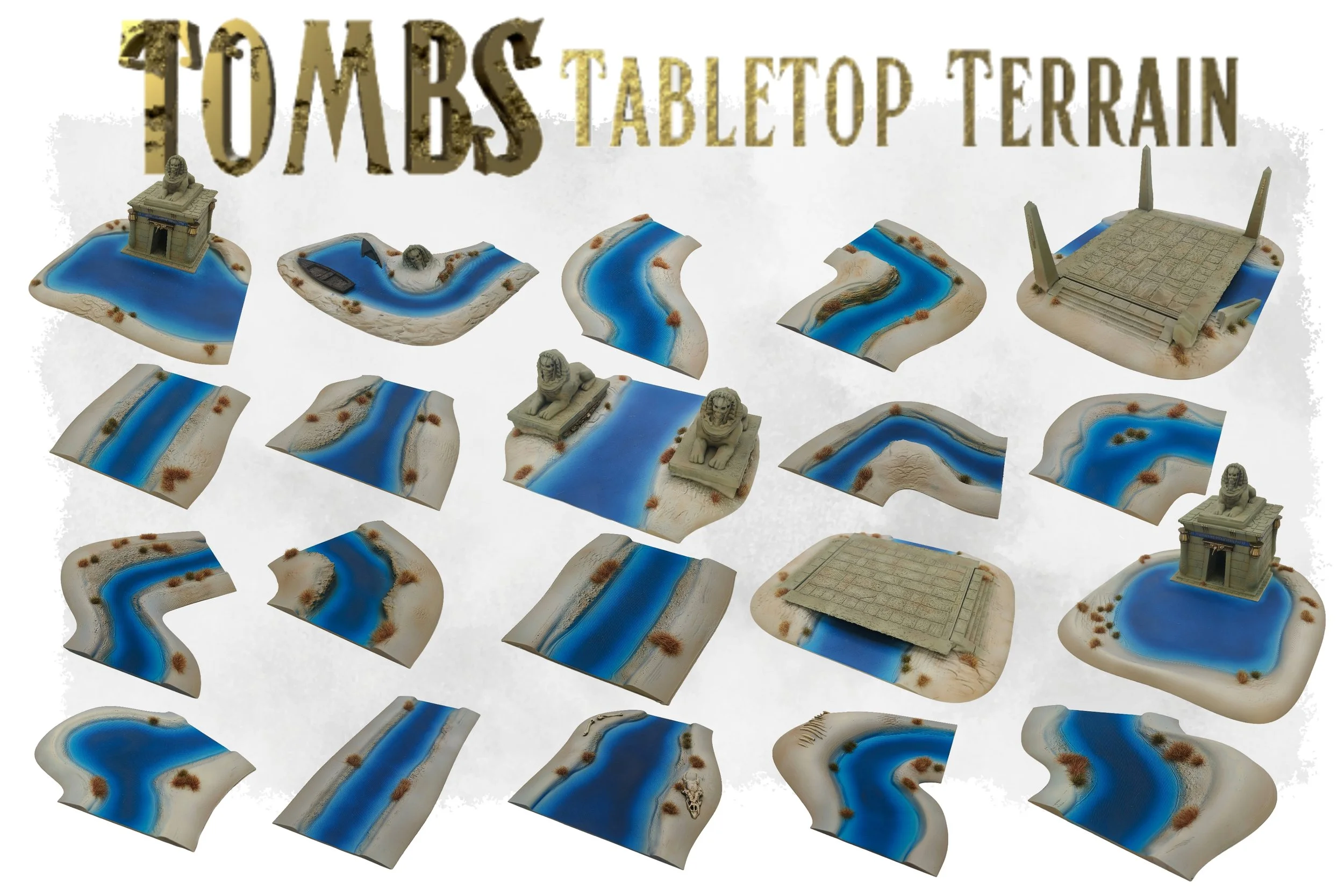 Tombs Tabletop River Pack
