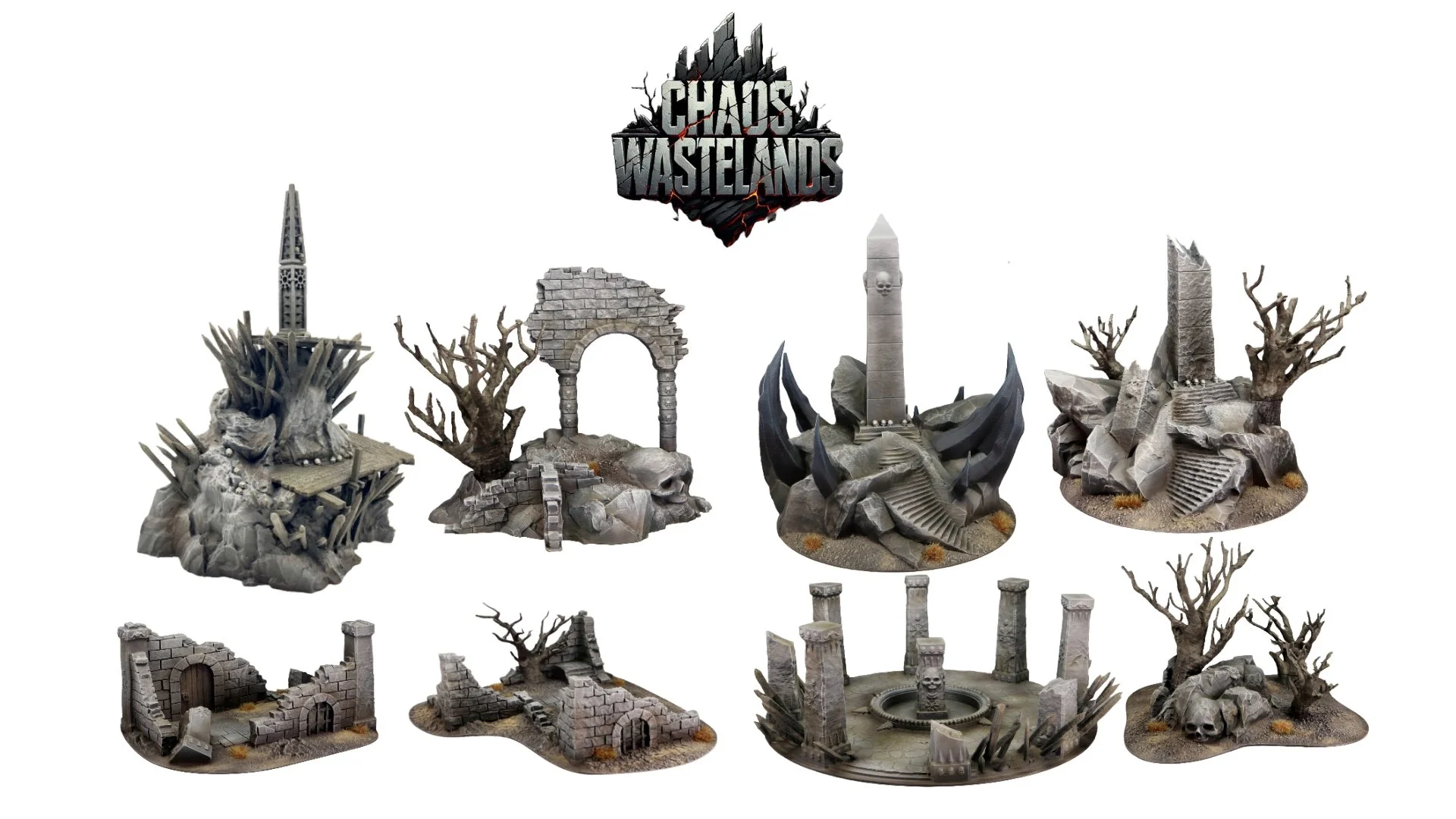 Chaos Wastelands Terrain Set