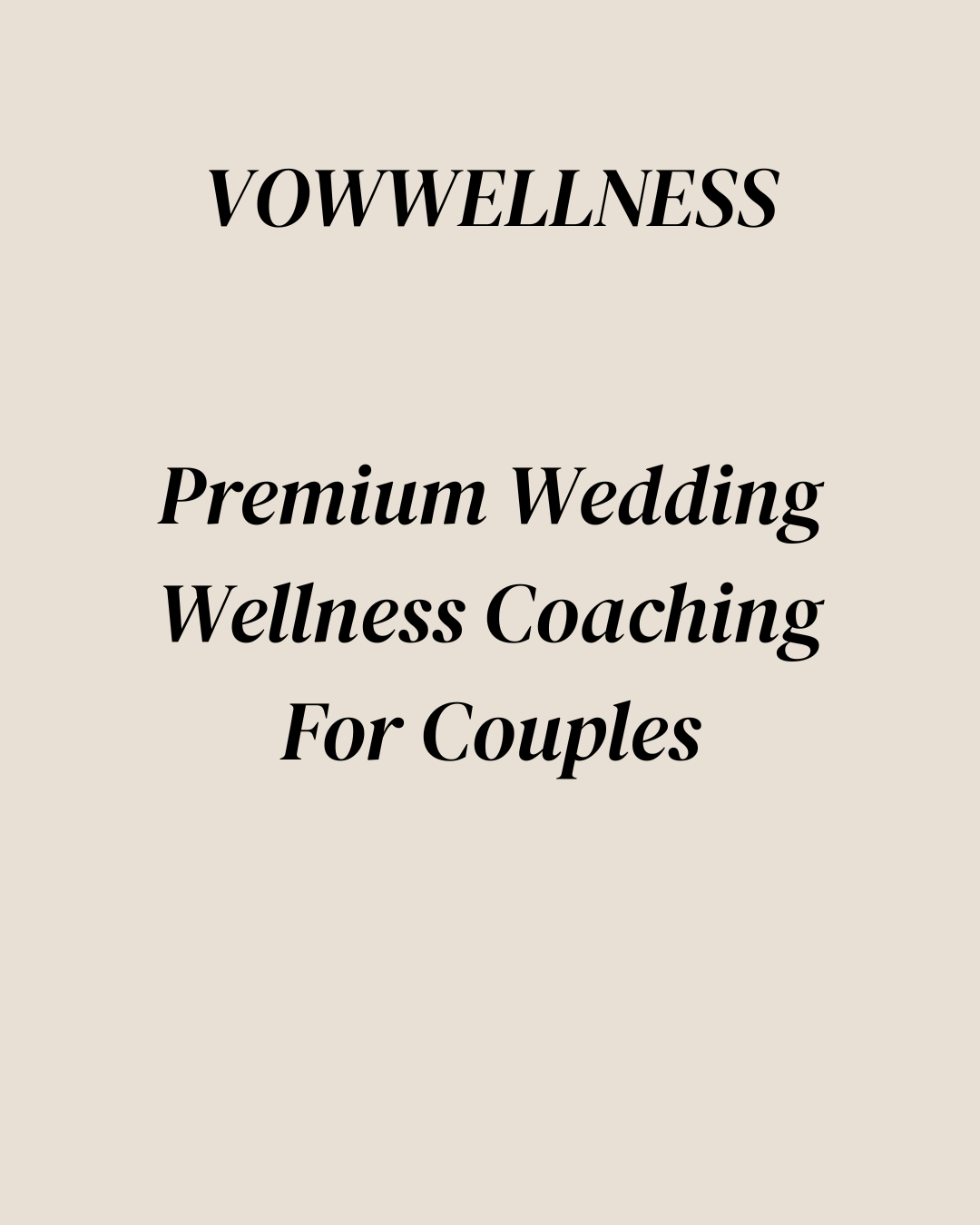 Why we built a wellness program for couples, not just brides