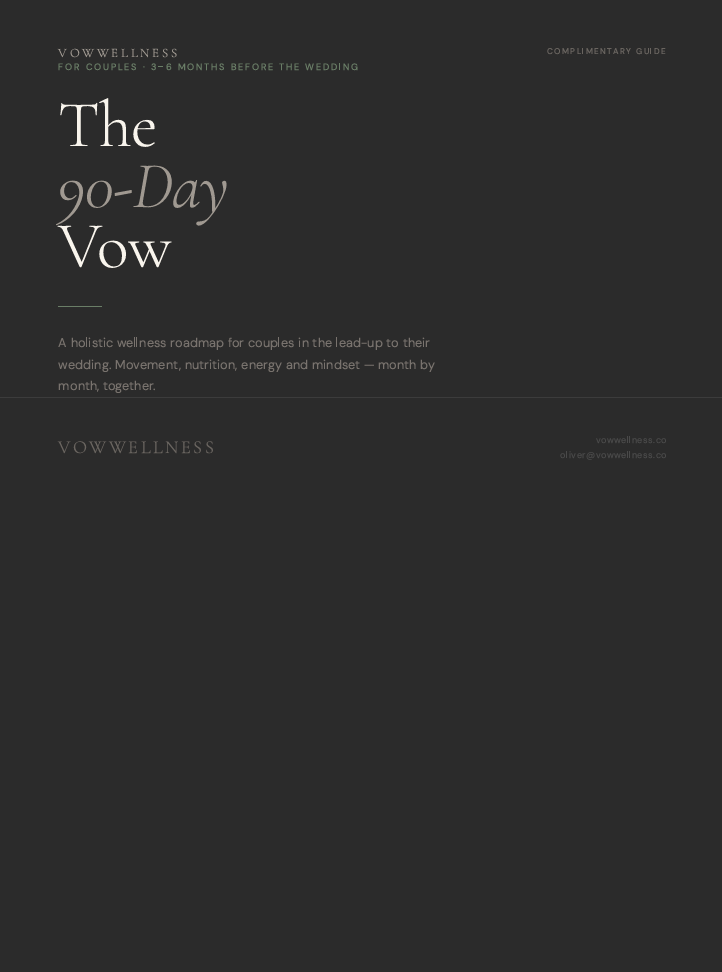 The 90-Day Vow