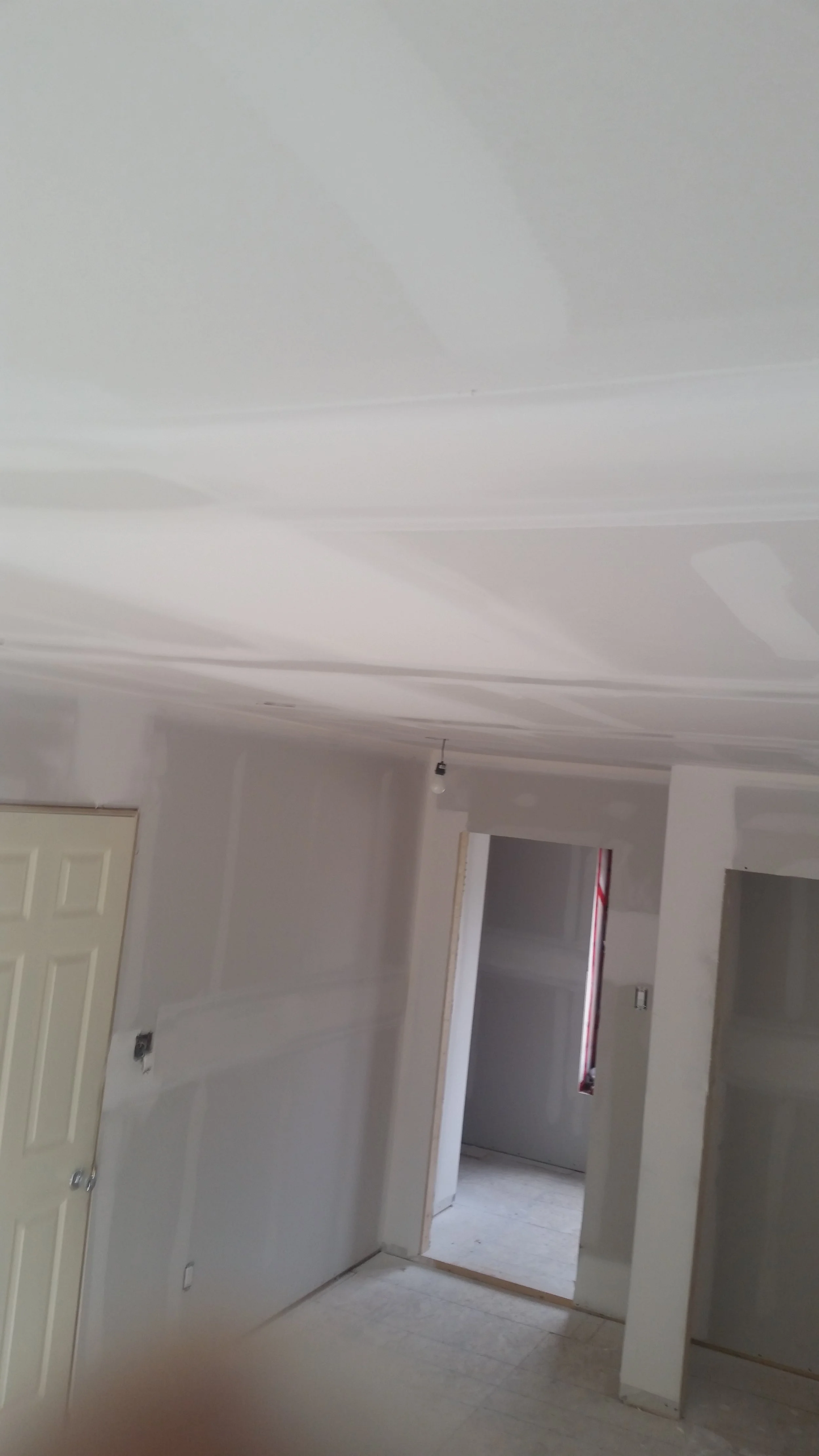 Interior drywall finishing and renovation project completed in Mississauga.