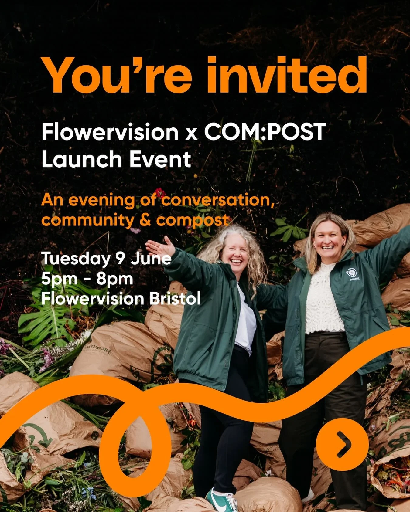 Turning floral waste into growth &mdash; now in the South West 🌱

Thanks to our partnership with Flowervision, COM:POST is now launching across Bristol, the South West and South Wales.

We&rsquo;re bringing our proven closed-loop floral waste servic