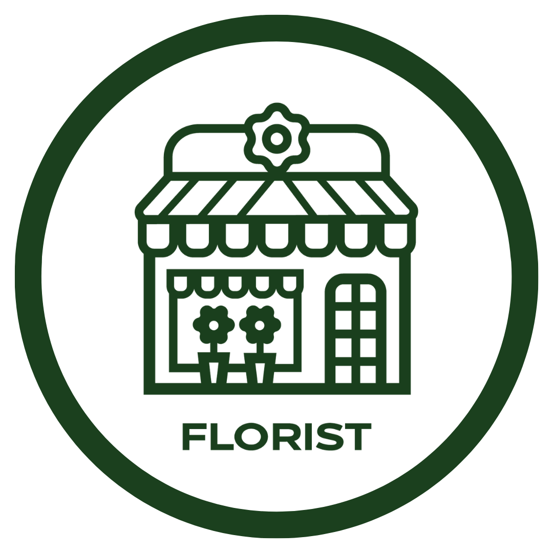 Stage One: 
The Florist. We provide all our florists with compostable paper sacks which they in turn fill with green waste - either from conditioning or when they return from a wedding or event.