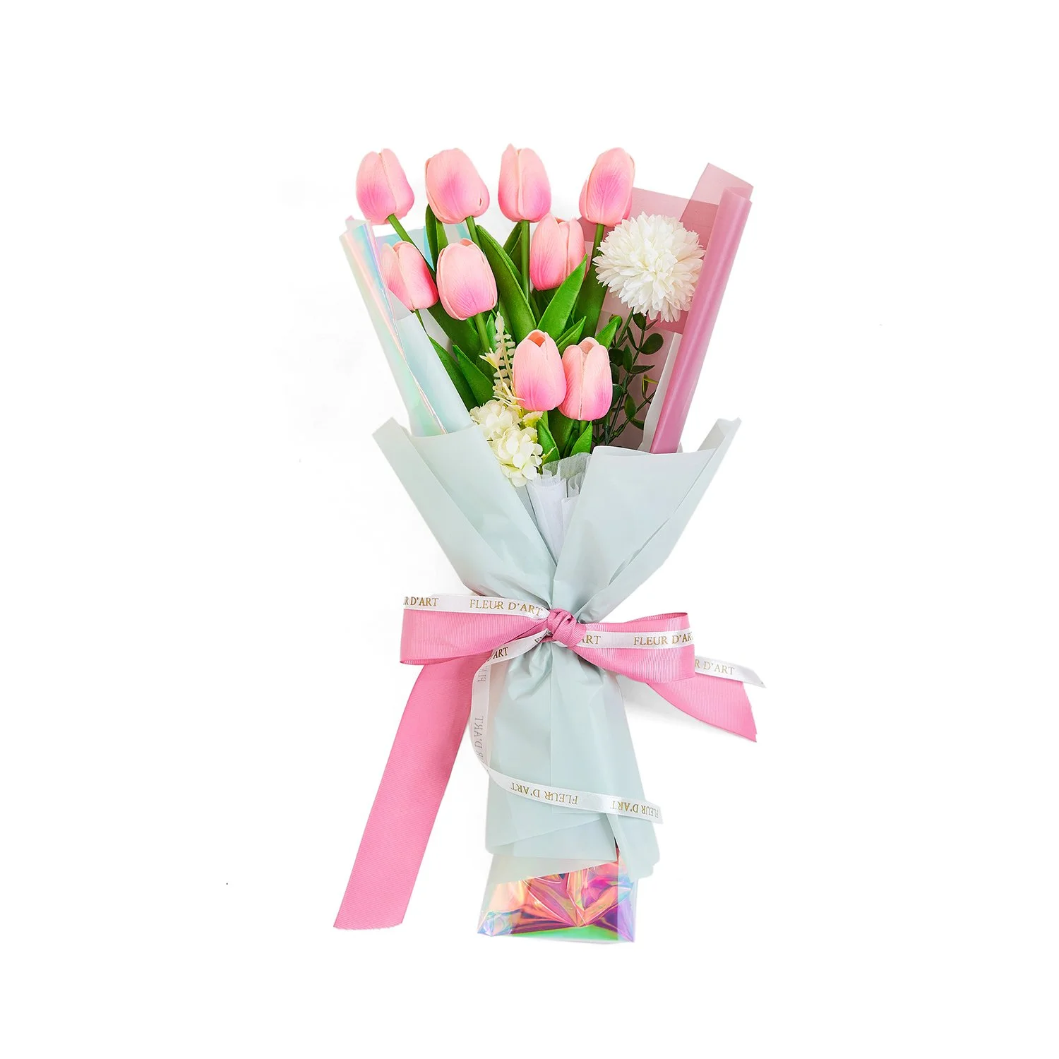 ARTIFICIAL 9 Pink Tulip Mix