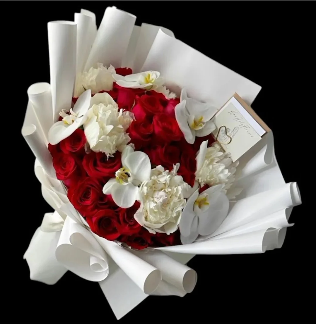 Rose Orchid Carnation Mix Bouquet