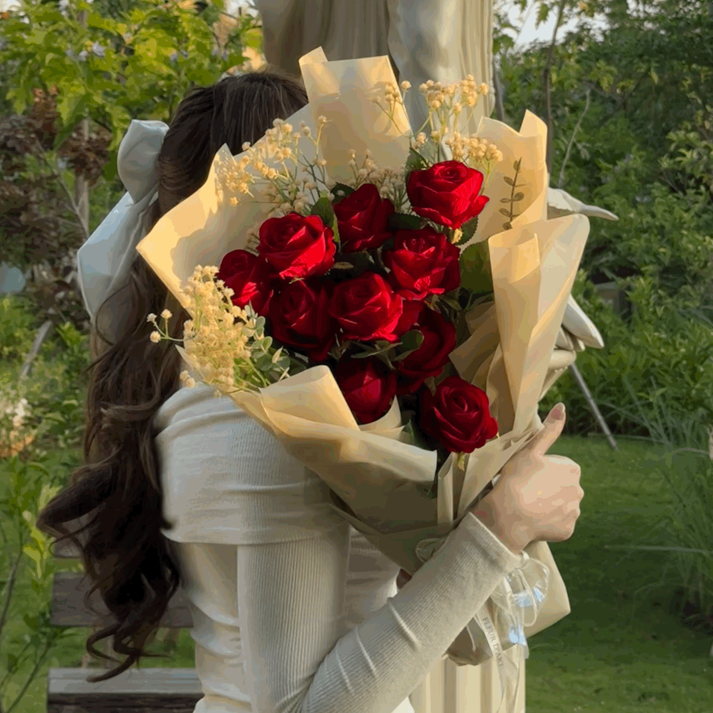 ARTIFICIAL 11 Red Roses