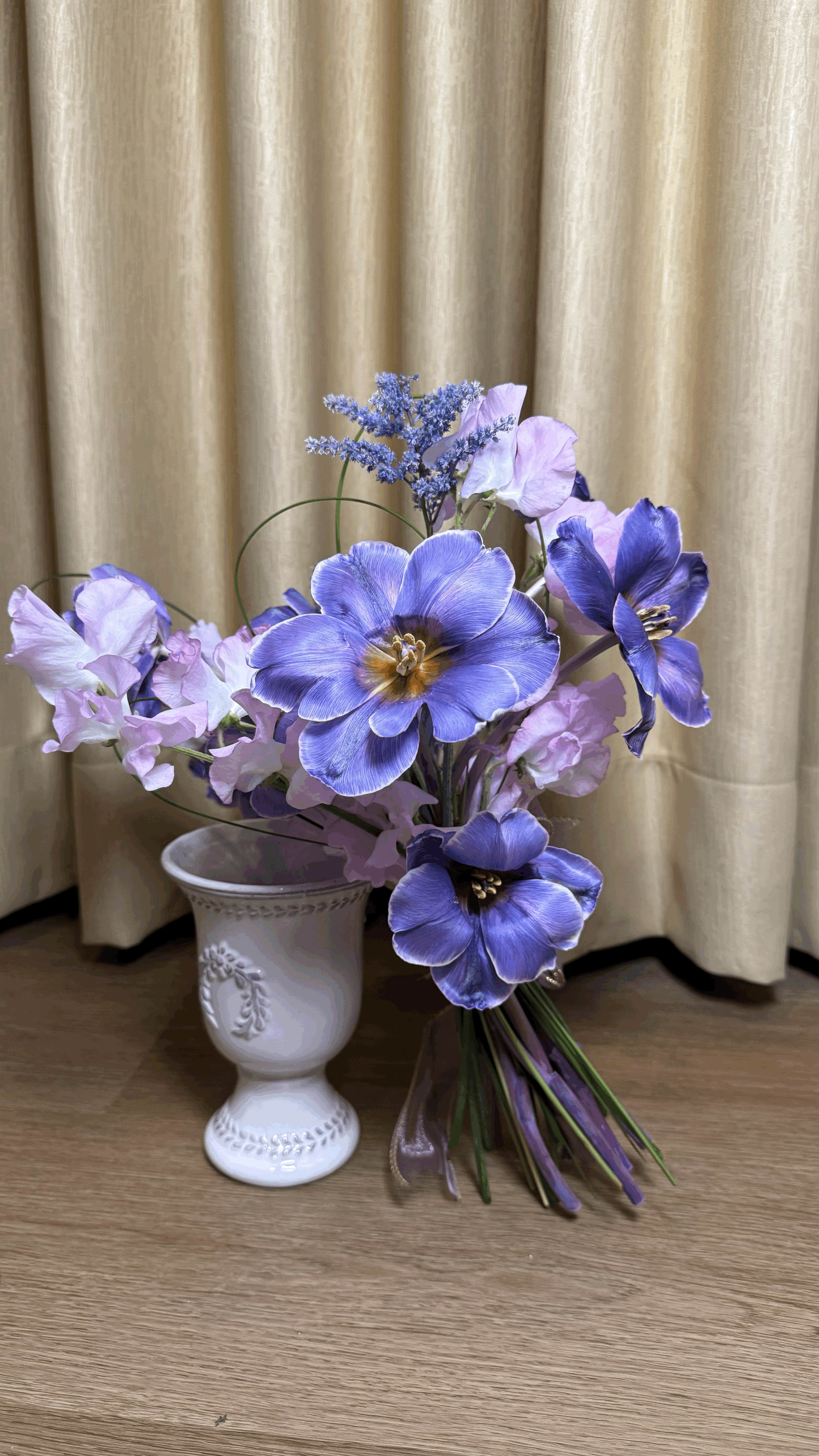 Korean Tulip Wedding Bouquet
