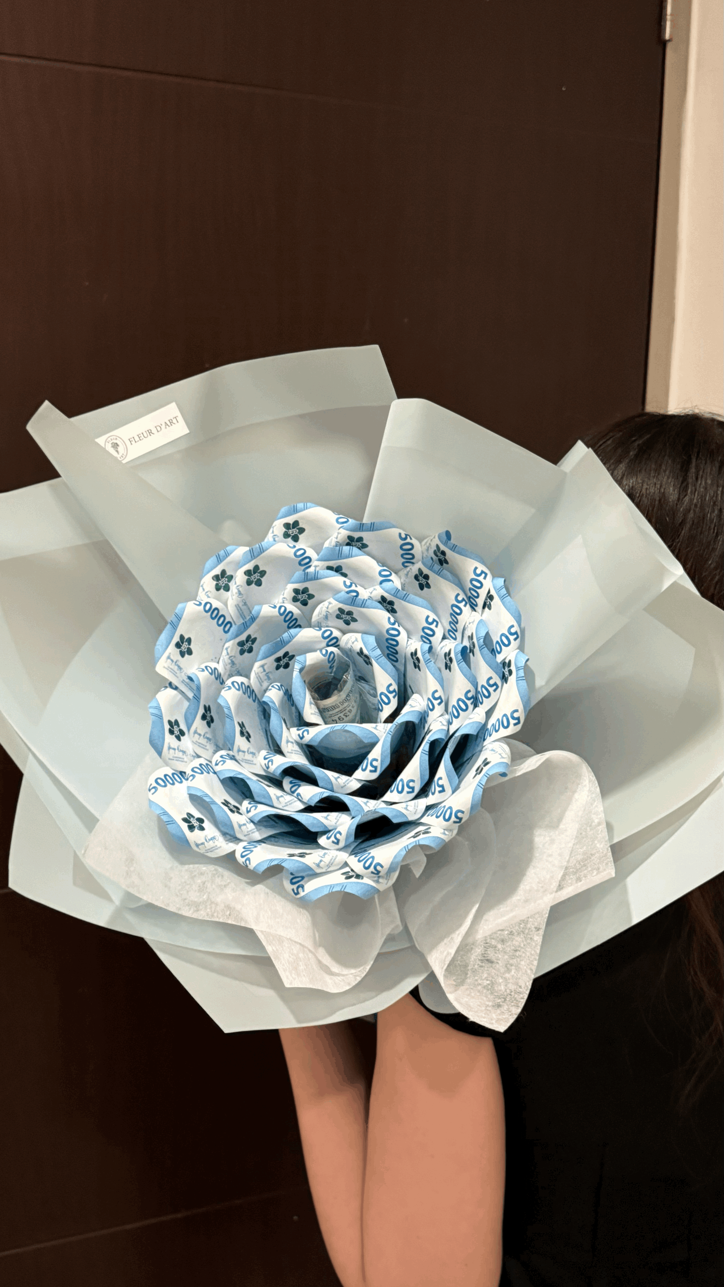 2 Million Flower Money Bouquet