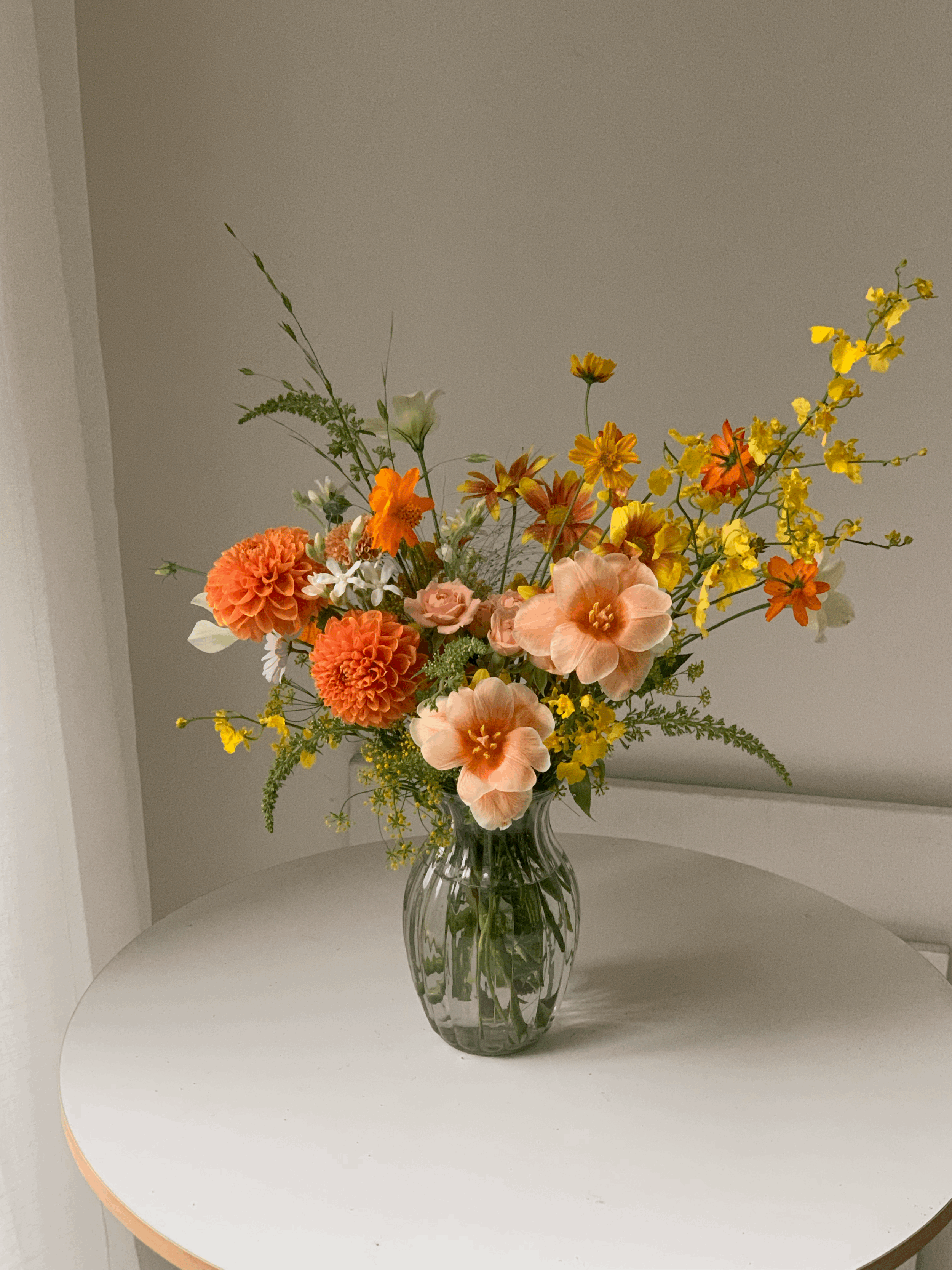 Water Vase Arrangement