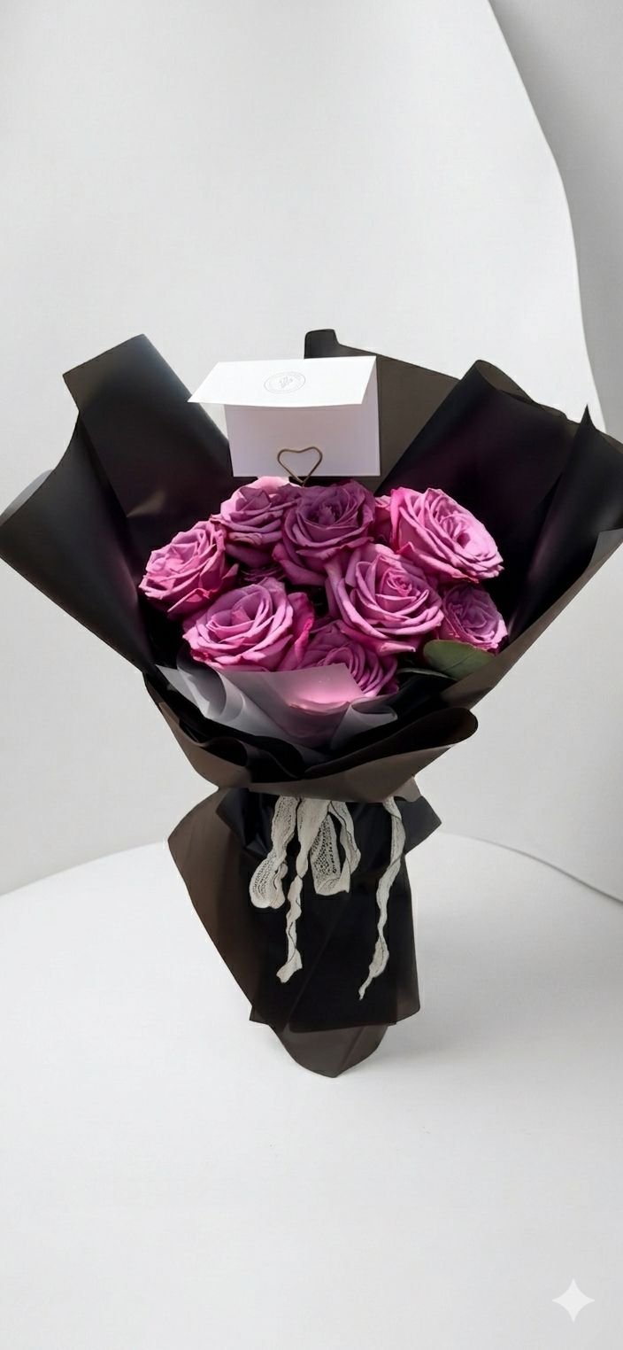 11 Pink Midnight Rose