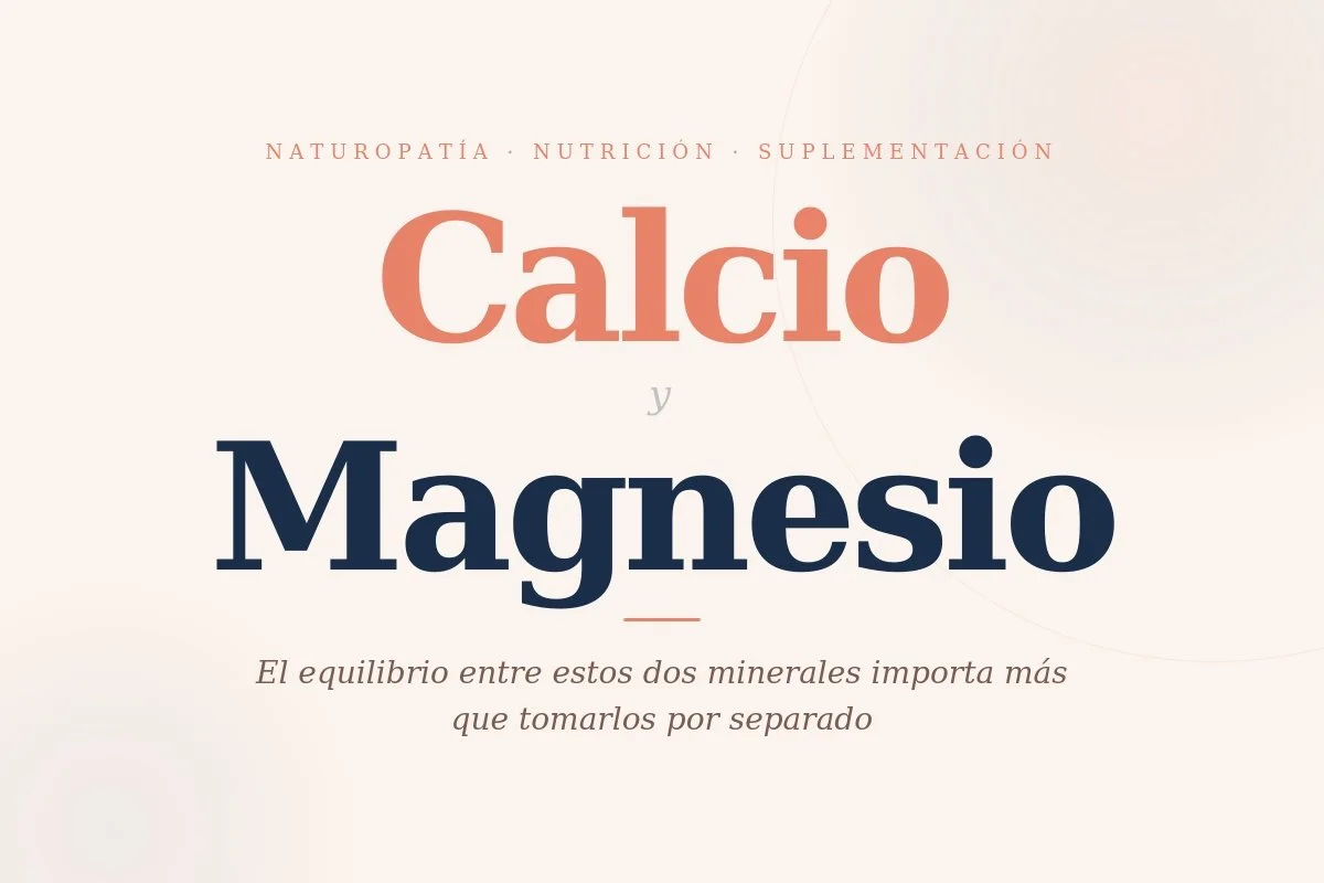 Balance entre  Magnesio-Calcio 