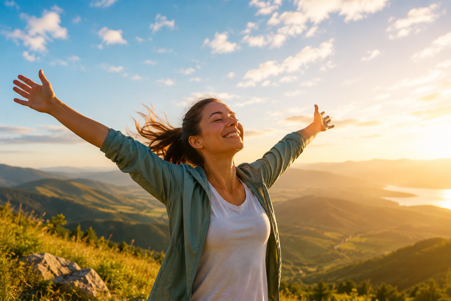 Un cuerpor sano y llego de energia y vitalidad. Un cuerpo sano nos permite experimentar la vida que Dios nos dio.