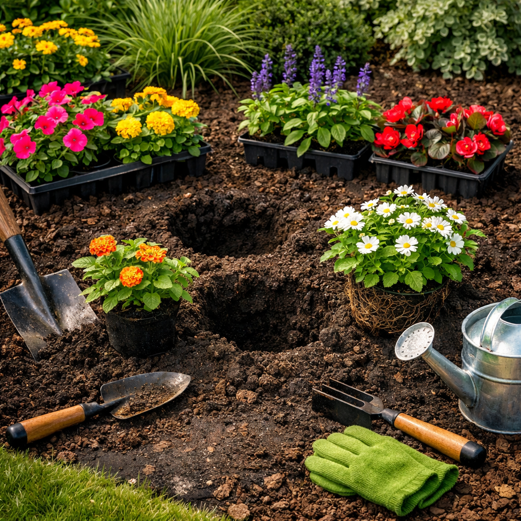 Planting Flowers