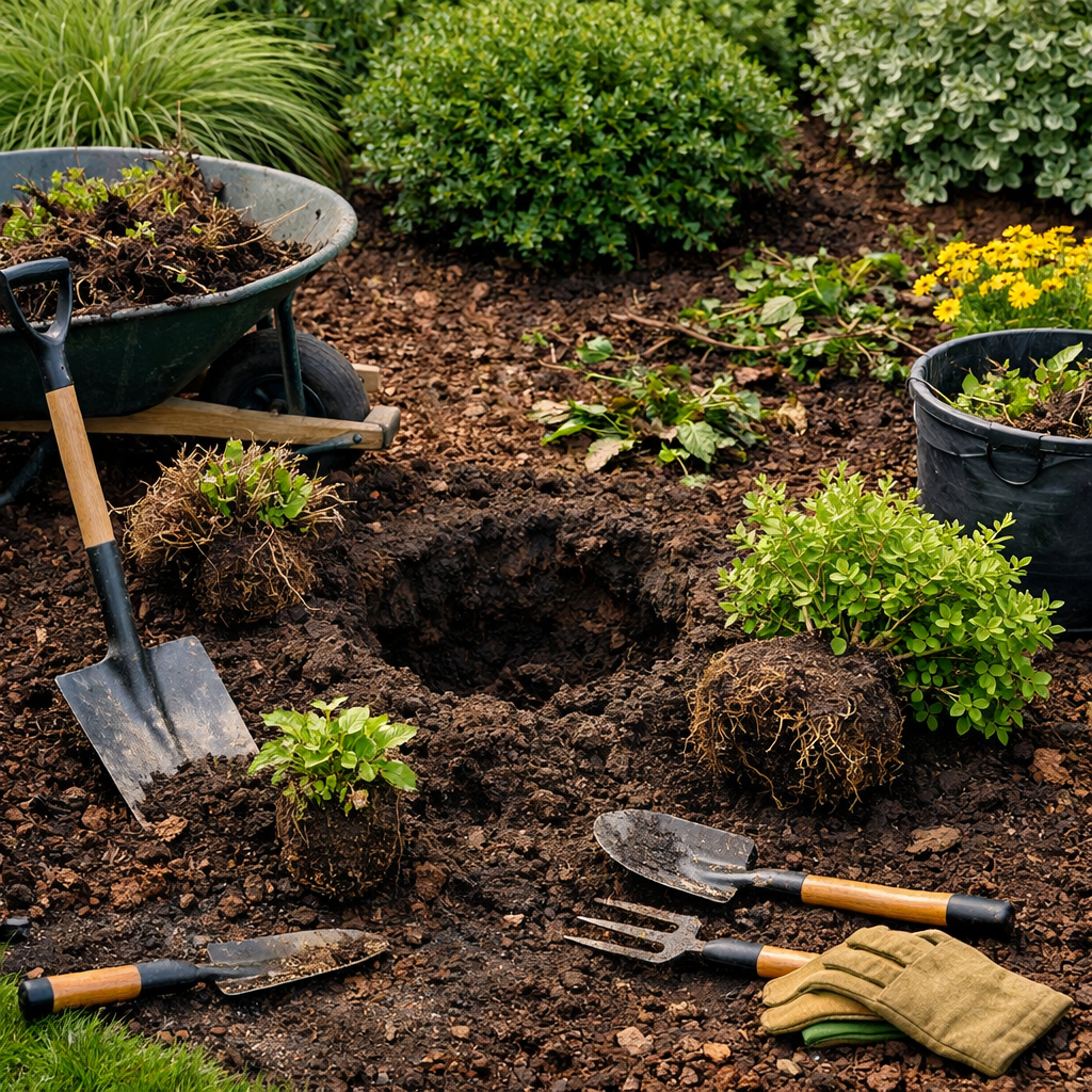 Plant Removal - Medium Size