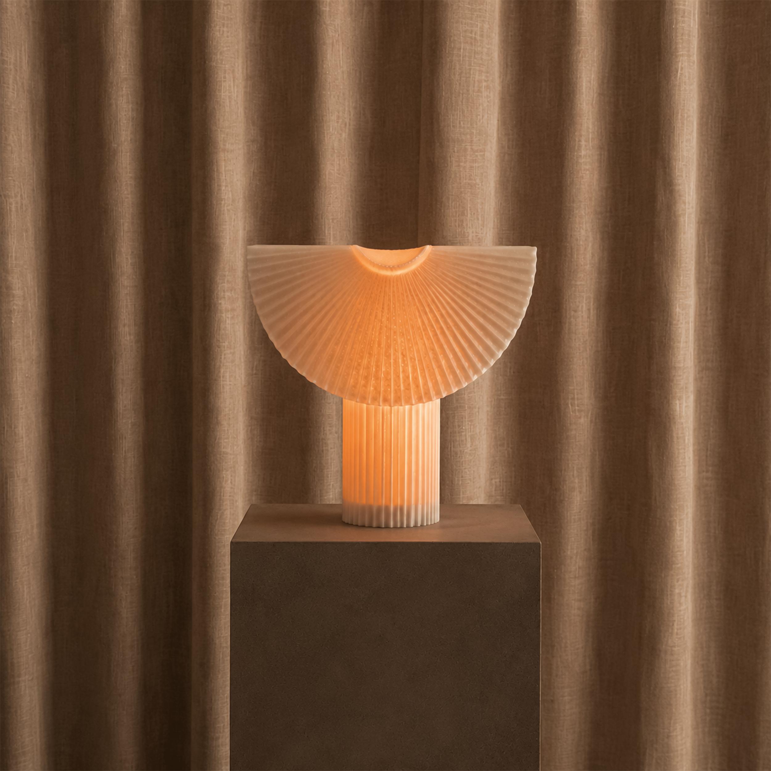 Pleat Lamp by Josh Jen
