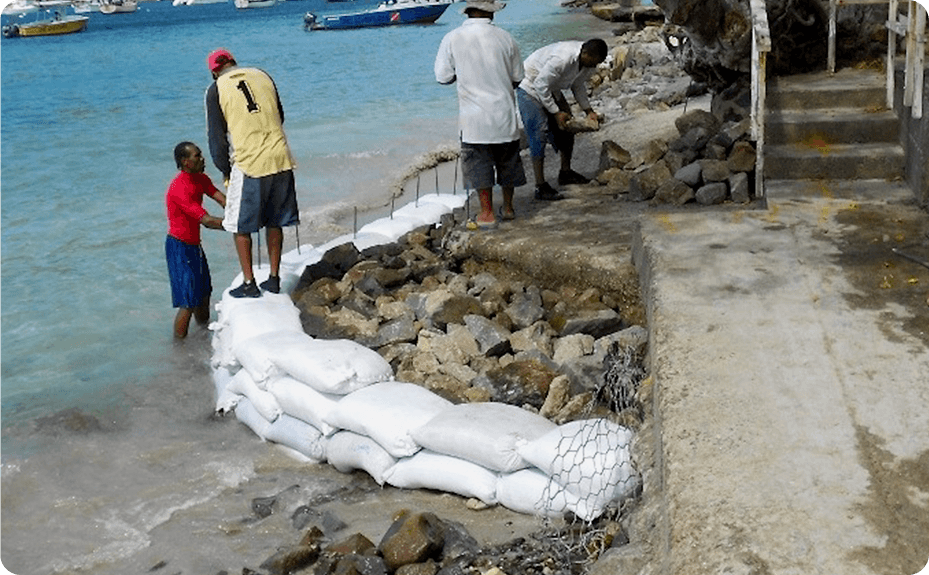 Concrete sacks