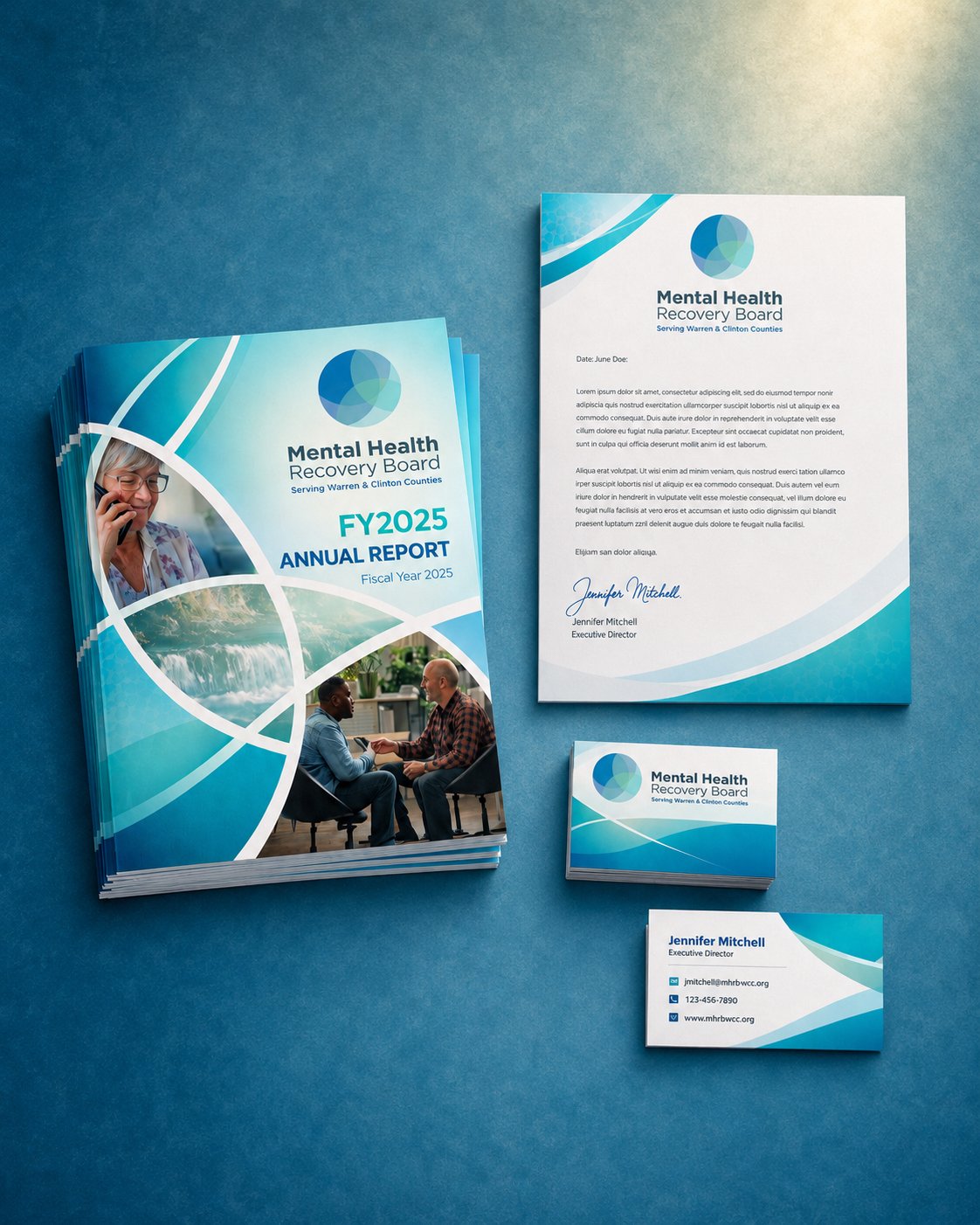 MHRB Business Collateral layout