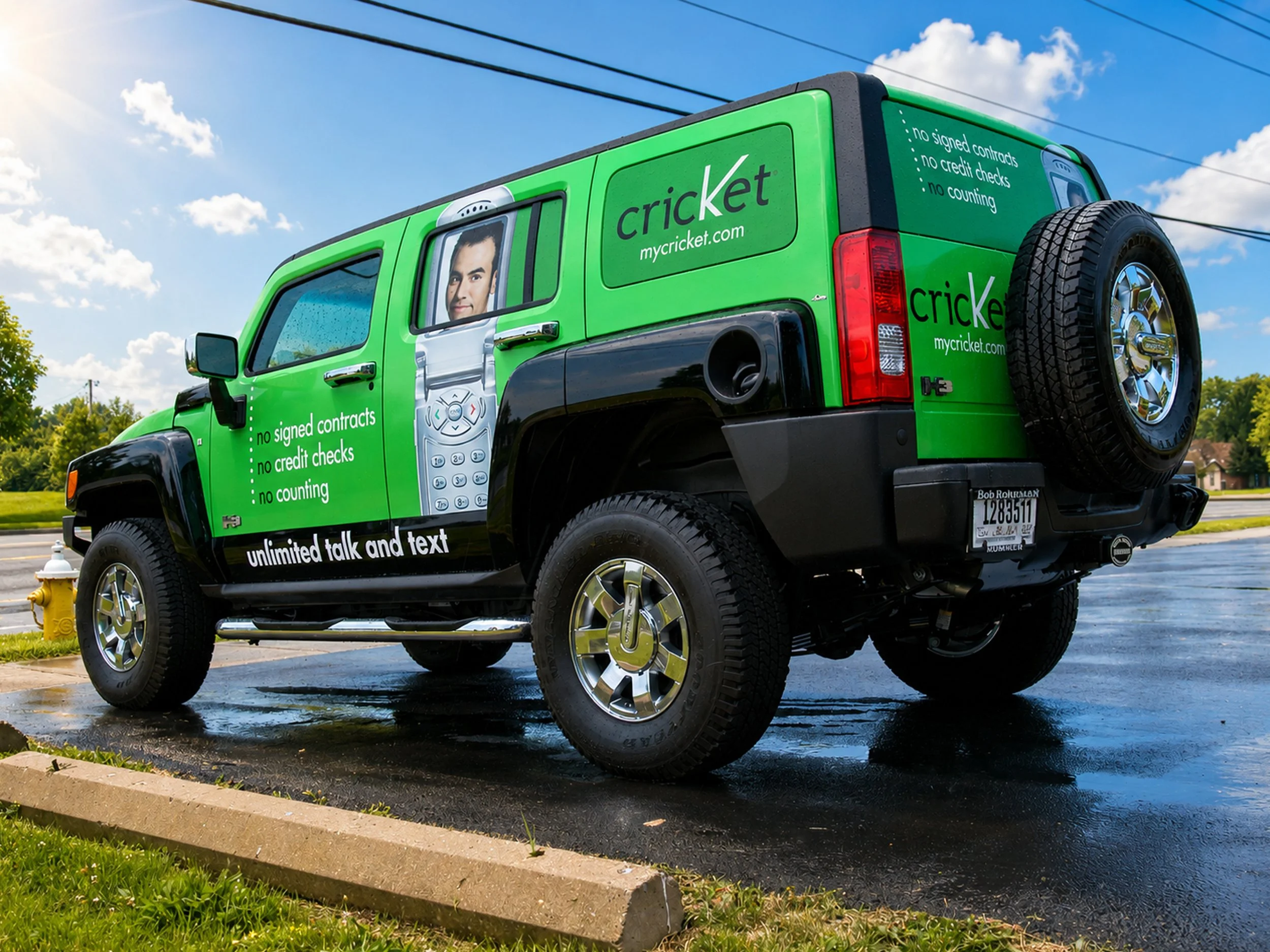 Full color Vehicle Wrap