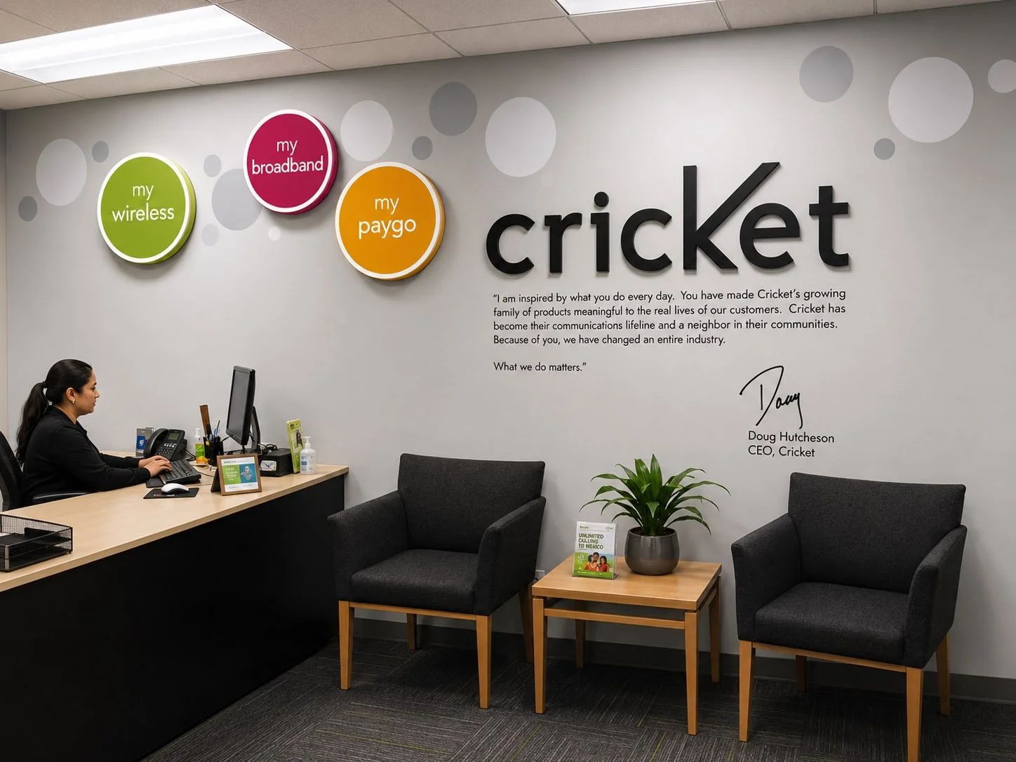 Cricket Wireless office design image