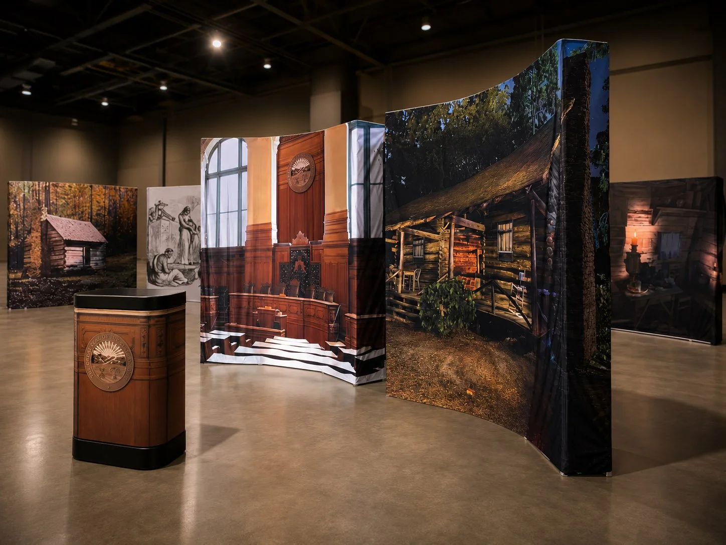 Portable Display systems for Camp Joy