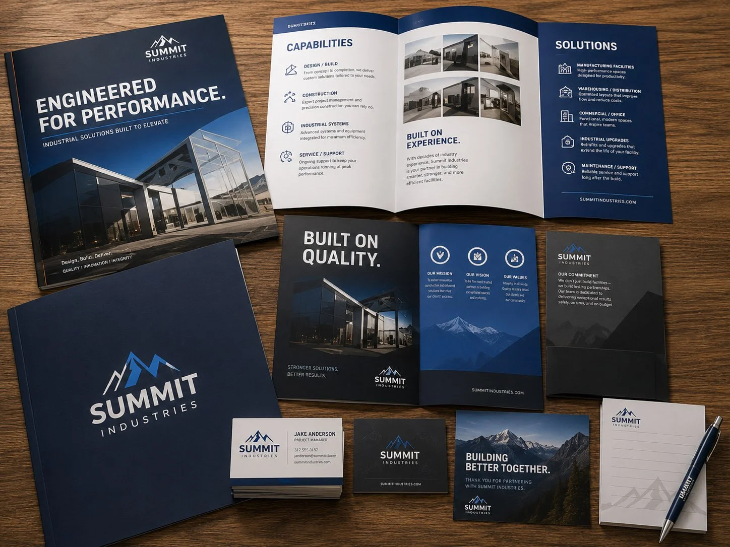 Samples of Business Collateral