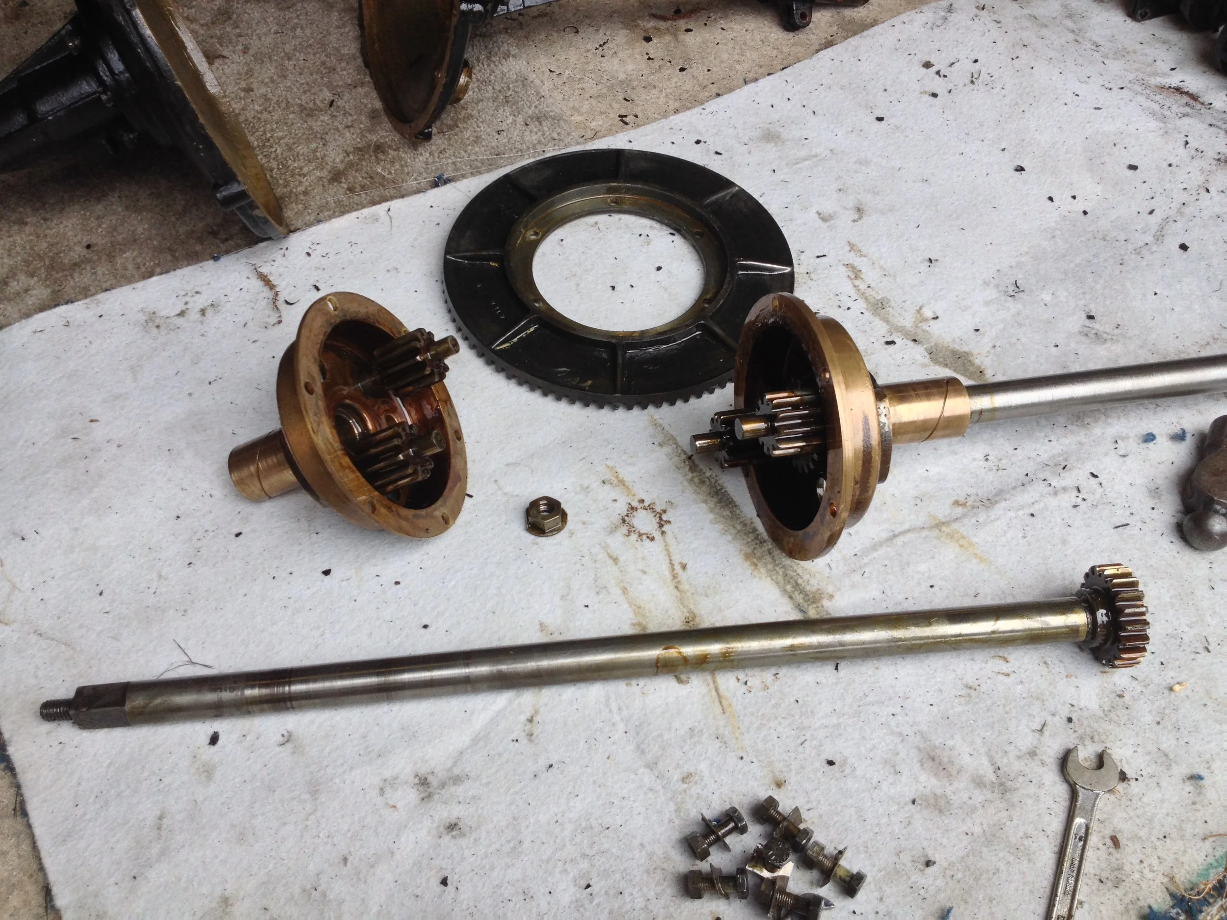 Differential classic car humberette