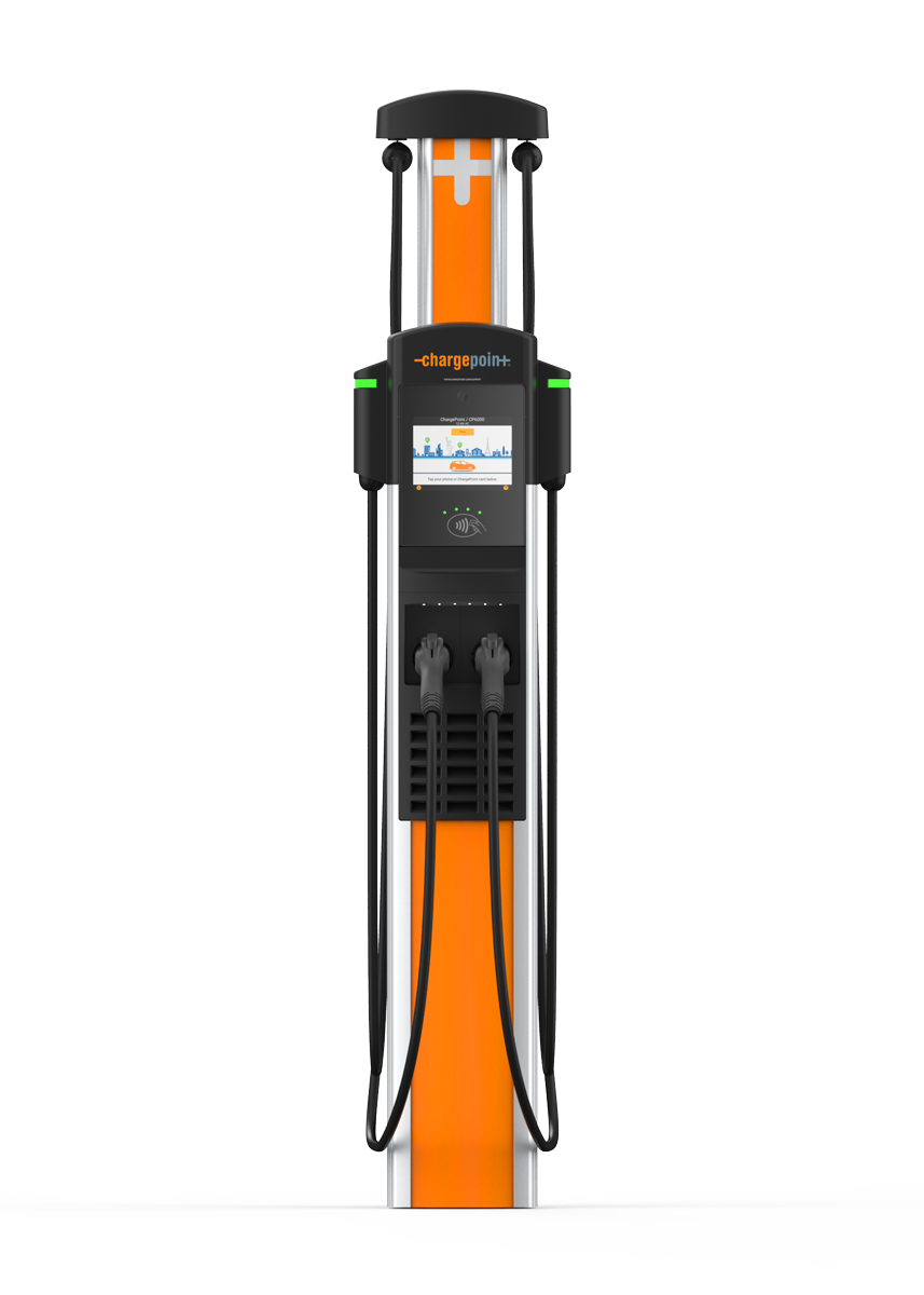 ChargePoint CP6021 Dual Port Pedestal 18' Cable