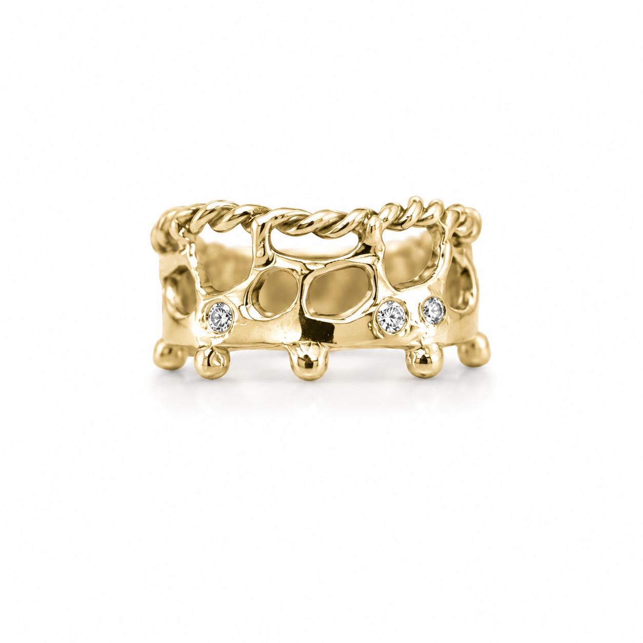 Rope Statement Ring