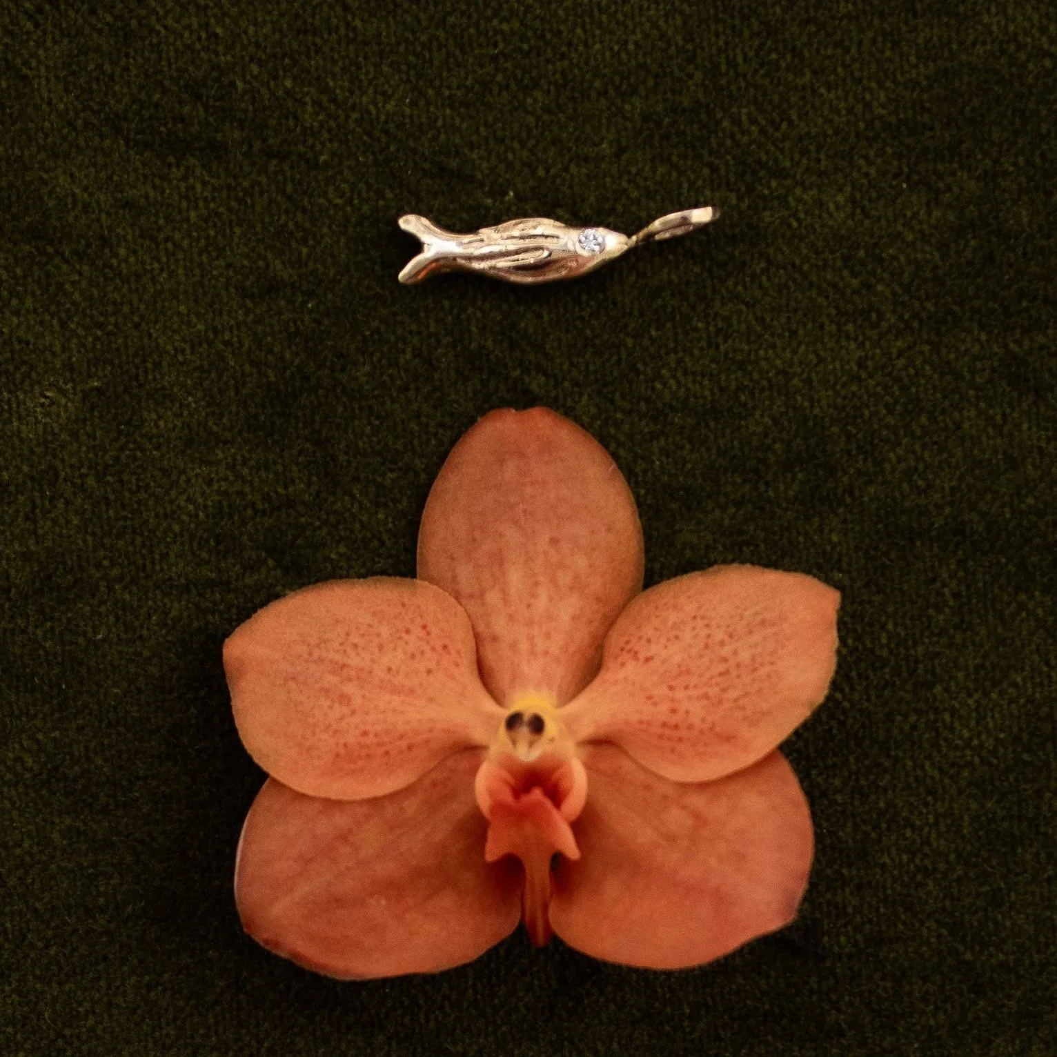 Hand-carved Fish Pendant #2