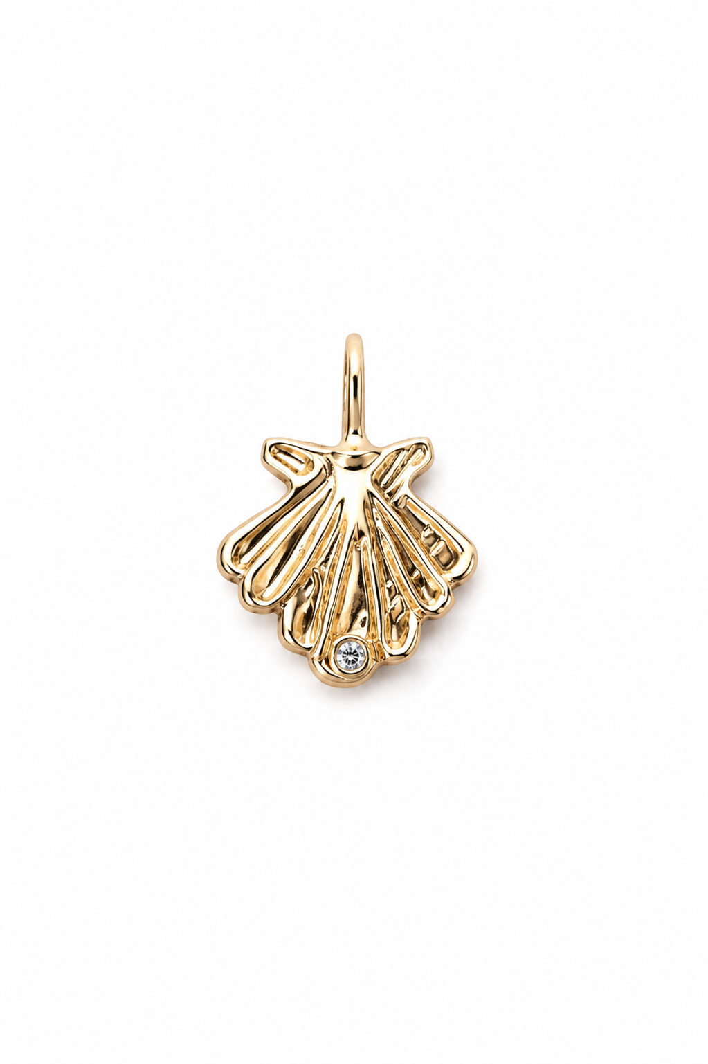 Scallop Seashell Charm