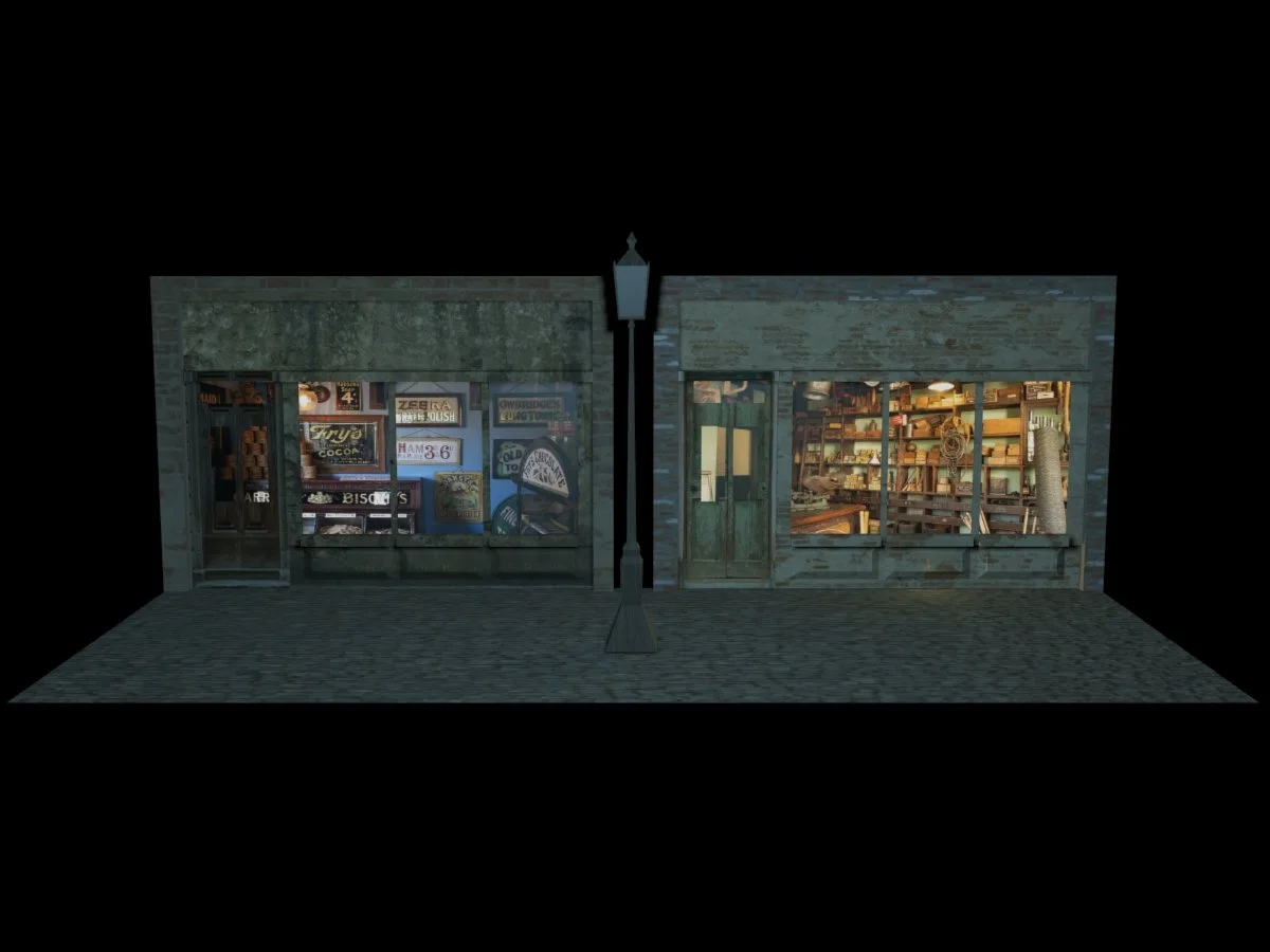 Shop Front Unlit Shot