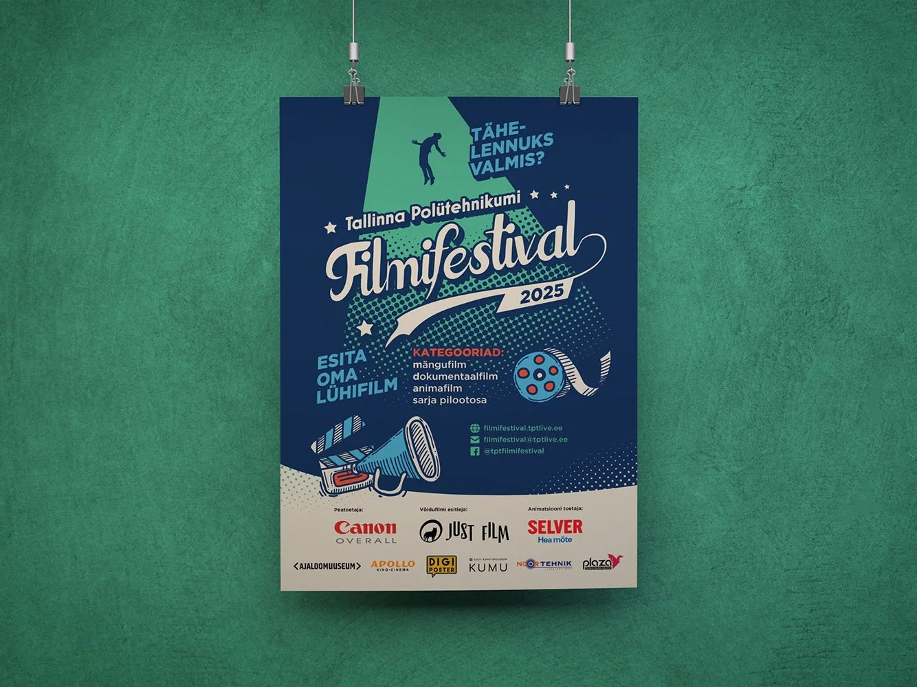 Tallinn Polytechnic School Film Festival 2025 Visual Identity