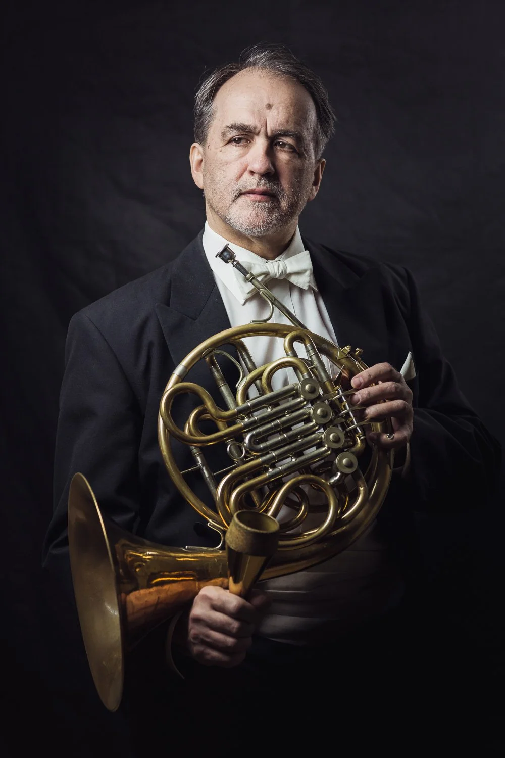 Portraits of French Horn Player Valdek Põld