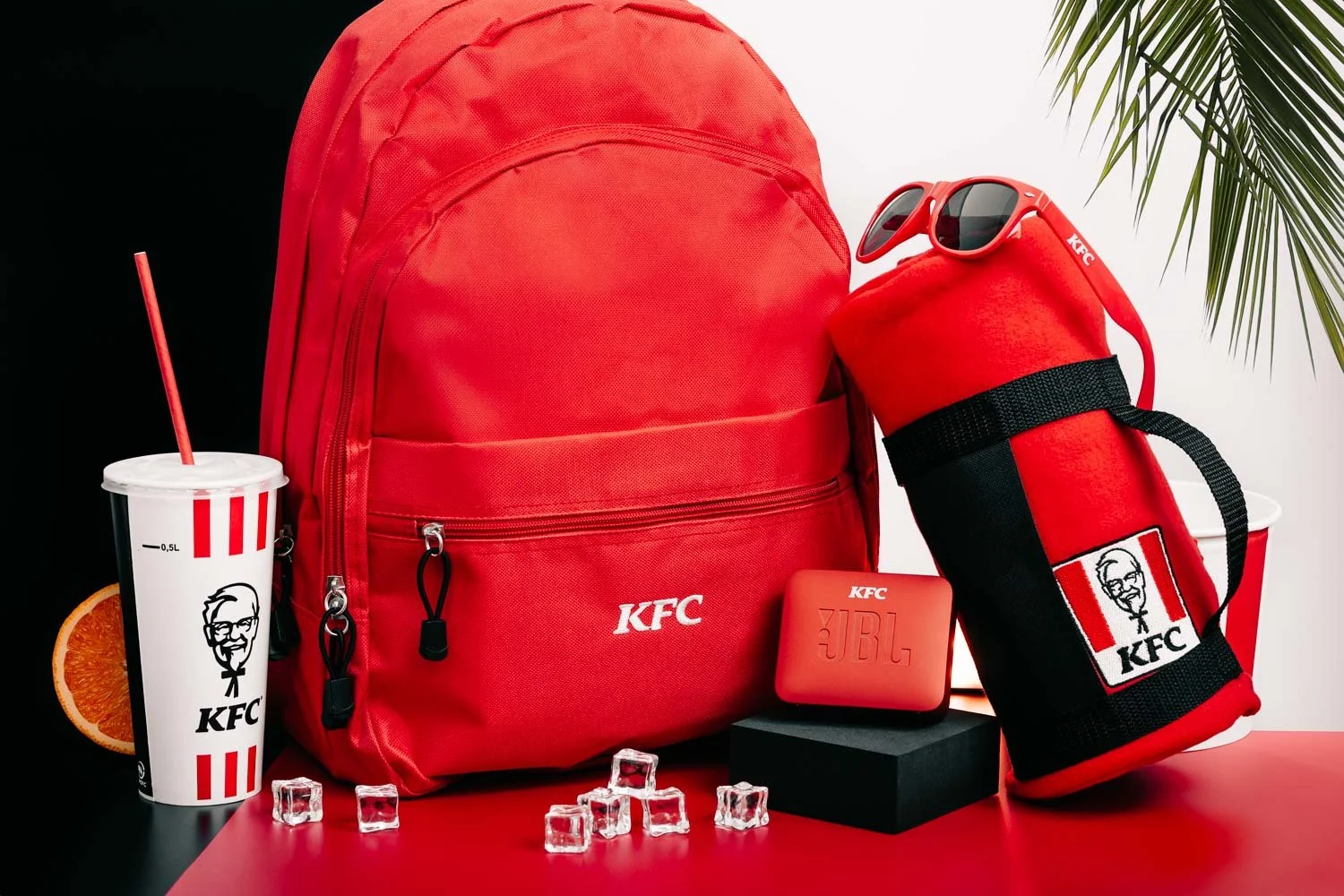 KFC Summer Campaign Merchandise Product Photography