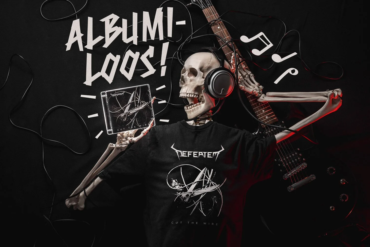 Defeatem “Cut the Wire” Metal album promotional images