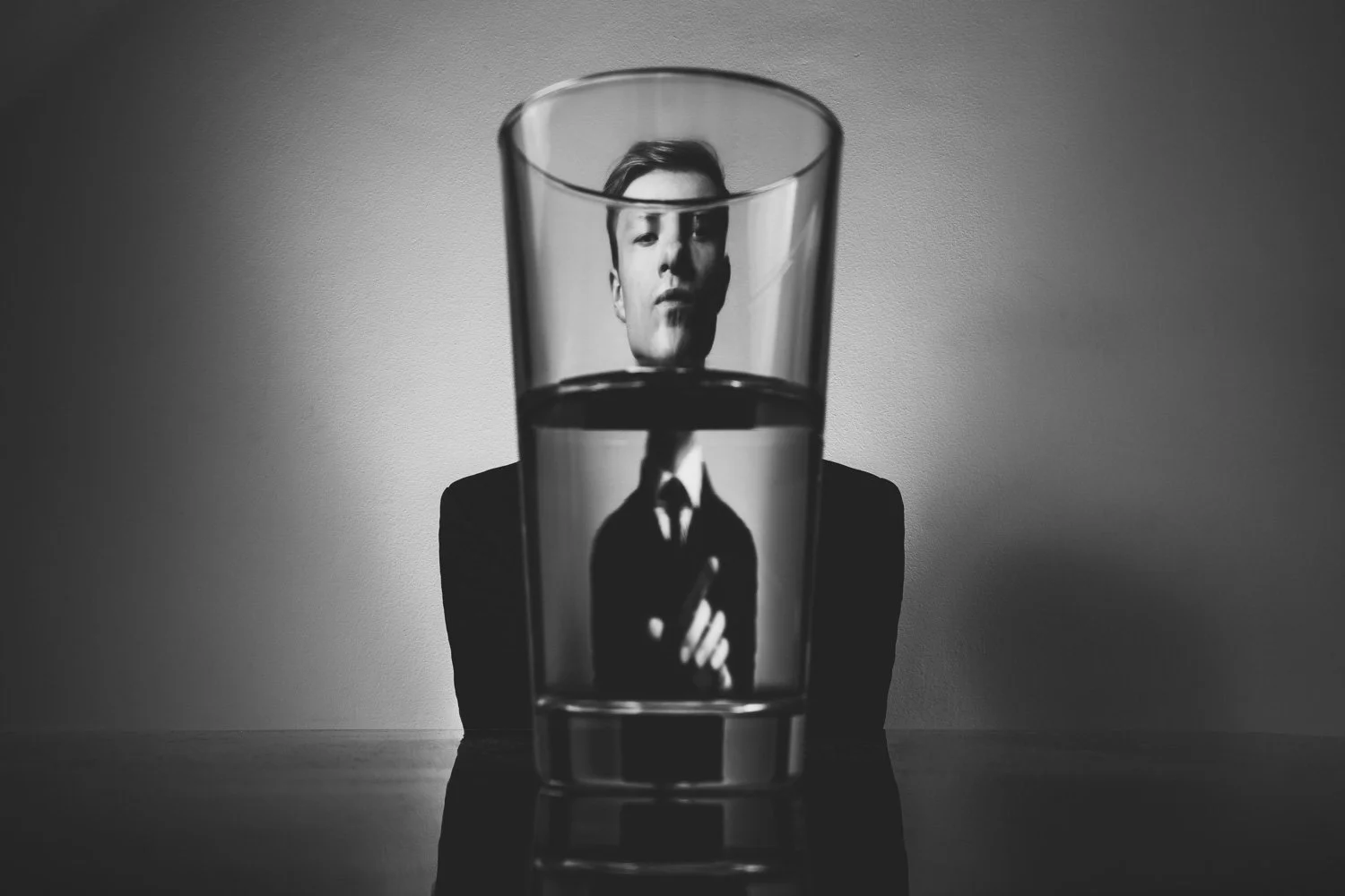 L’Orage: a Self-Portrait Through a Glass of Water