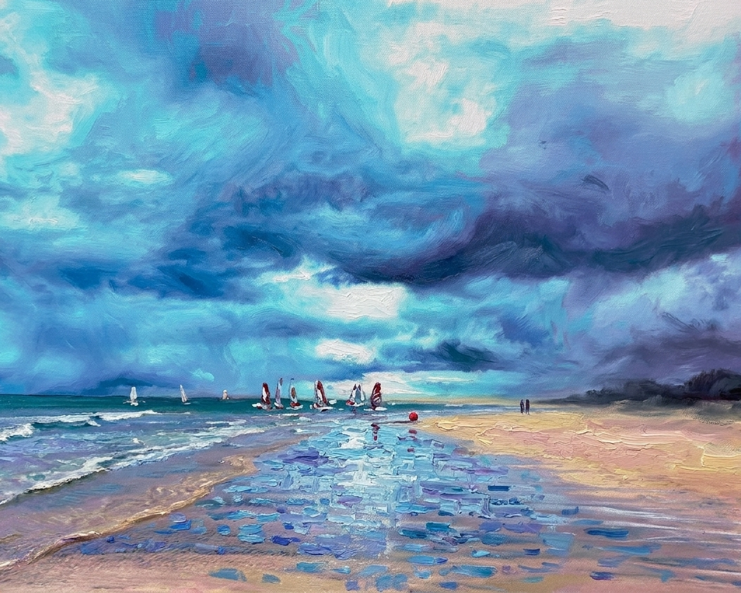 OCEAN SERENITY OF FUERTEVENTURA (OIL STYLE)