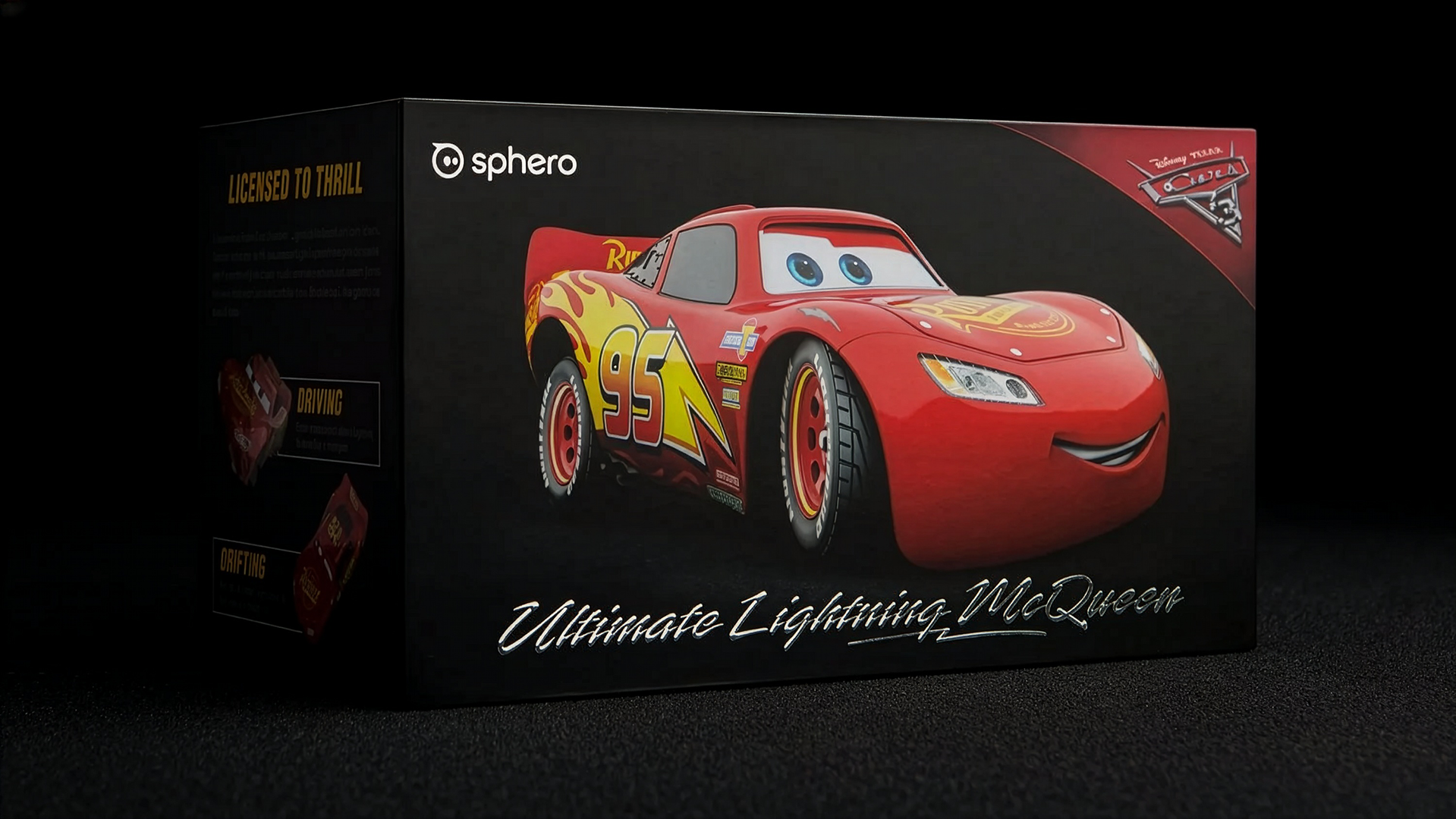 Box Art for the Lightning McQueen Robot by Sphero.